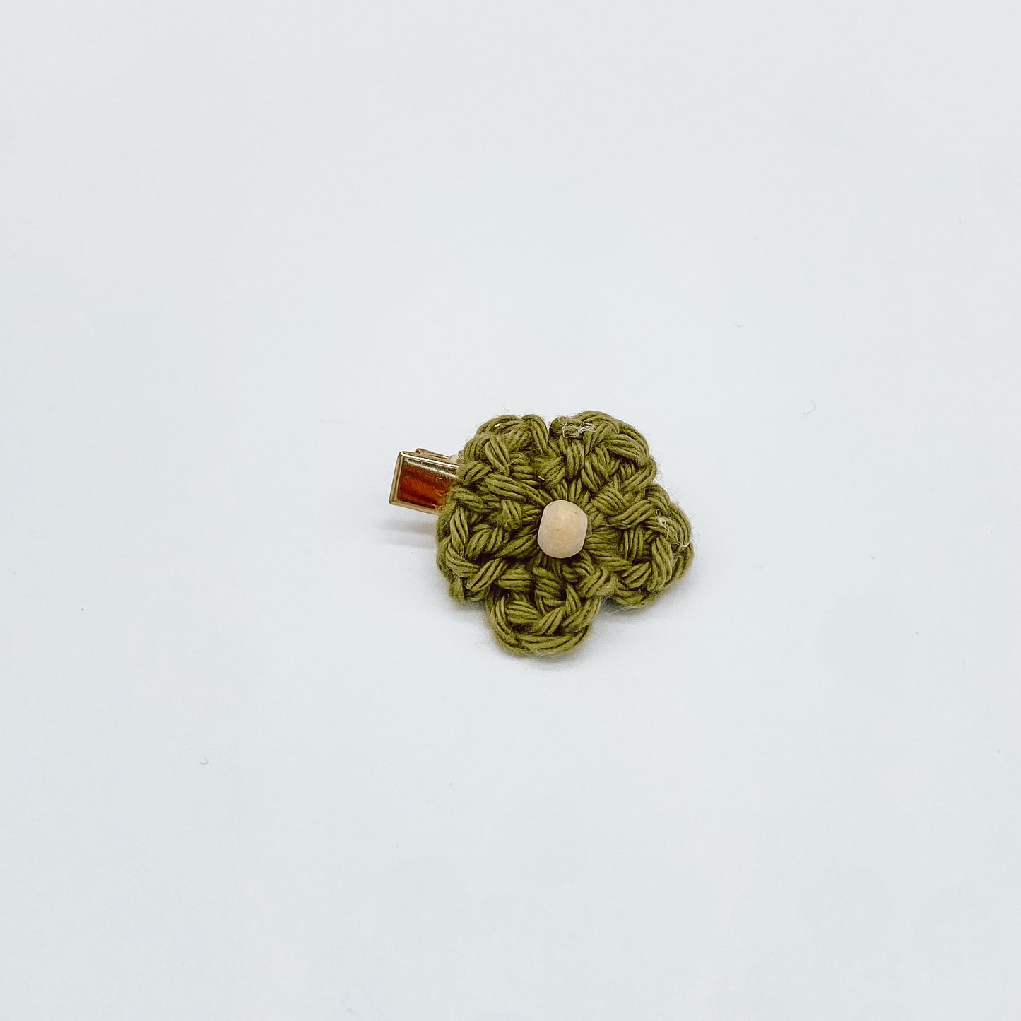 Mini Isla Flower Hair Clip | Hand Crocheted Flowers