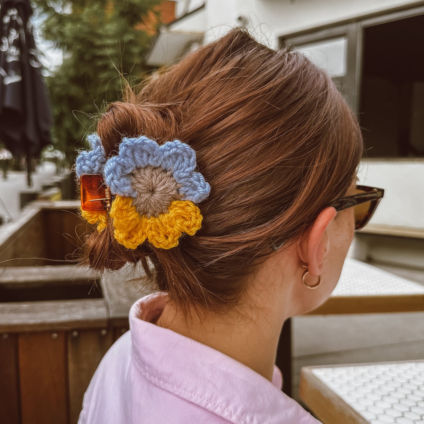 Ukraine Flower Claw Clip | For Ukraine
