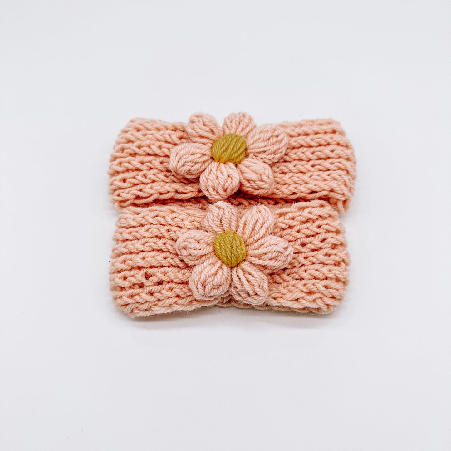 Knitted Flower Headband | Hand Knitted