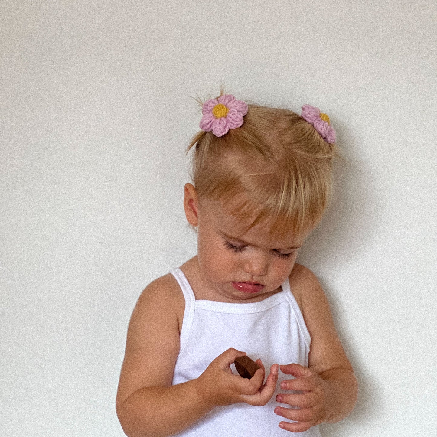 Sadie Flower Hair Clip | Hand Crocheted