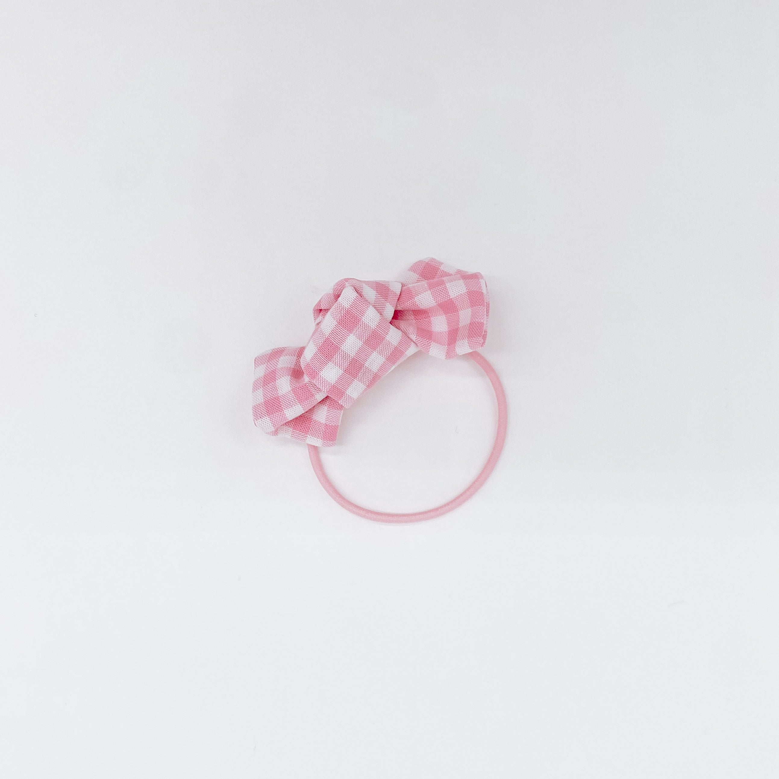 Gingham Knot Bow | Handmade Bows