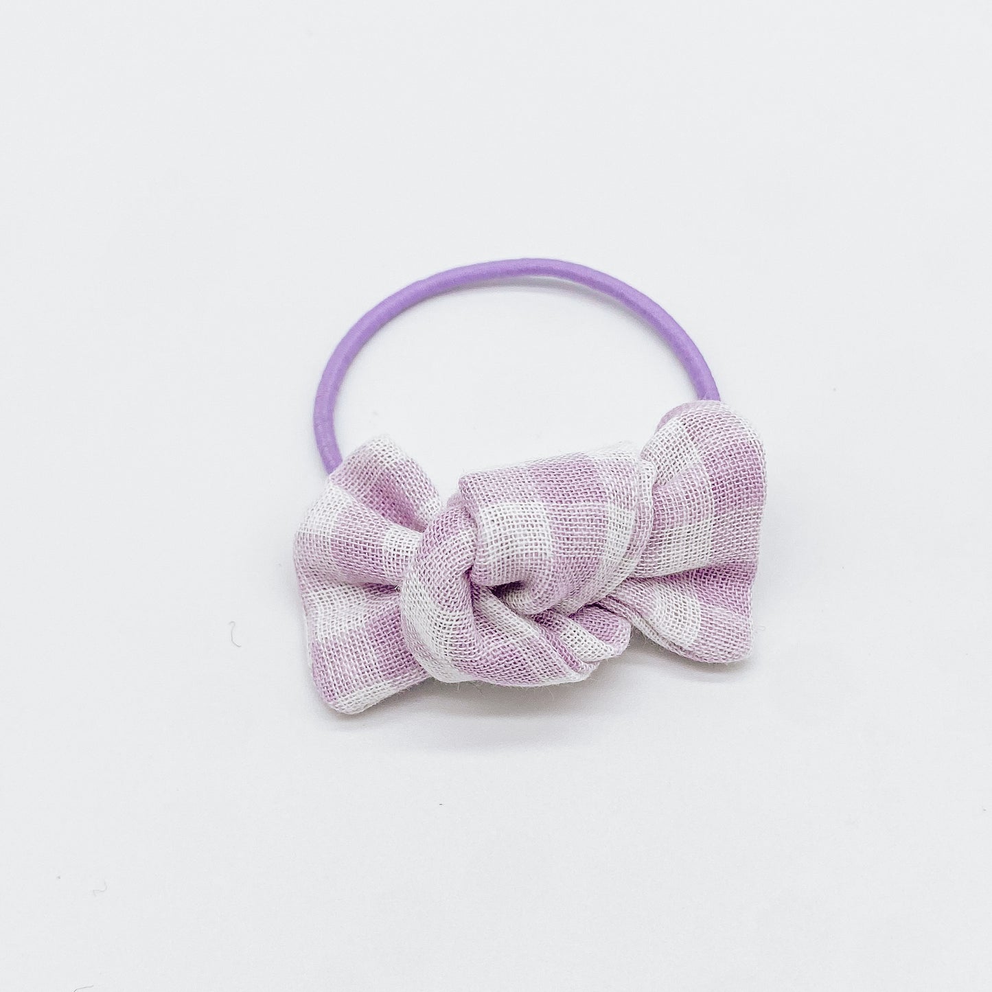 Grace Gingham Knot Hair Bows | Handmade Bows