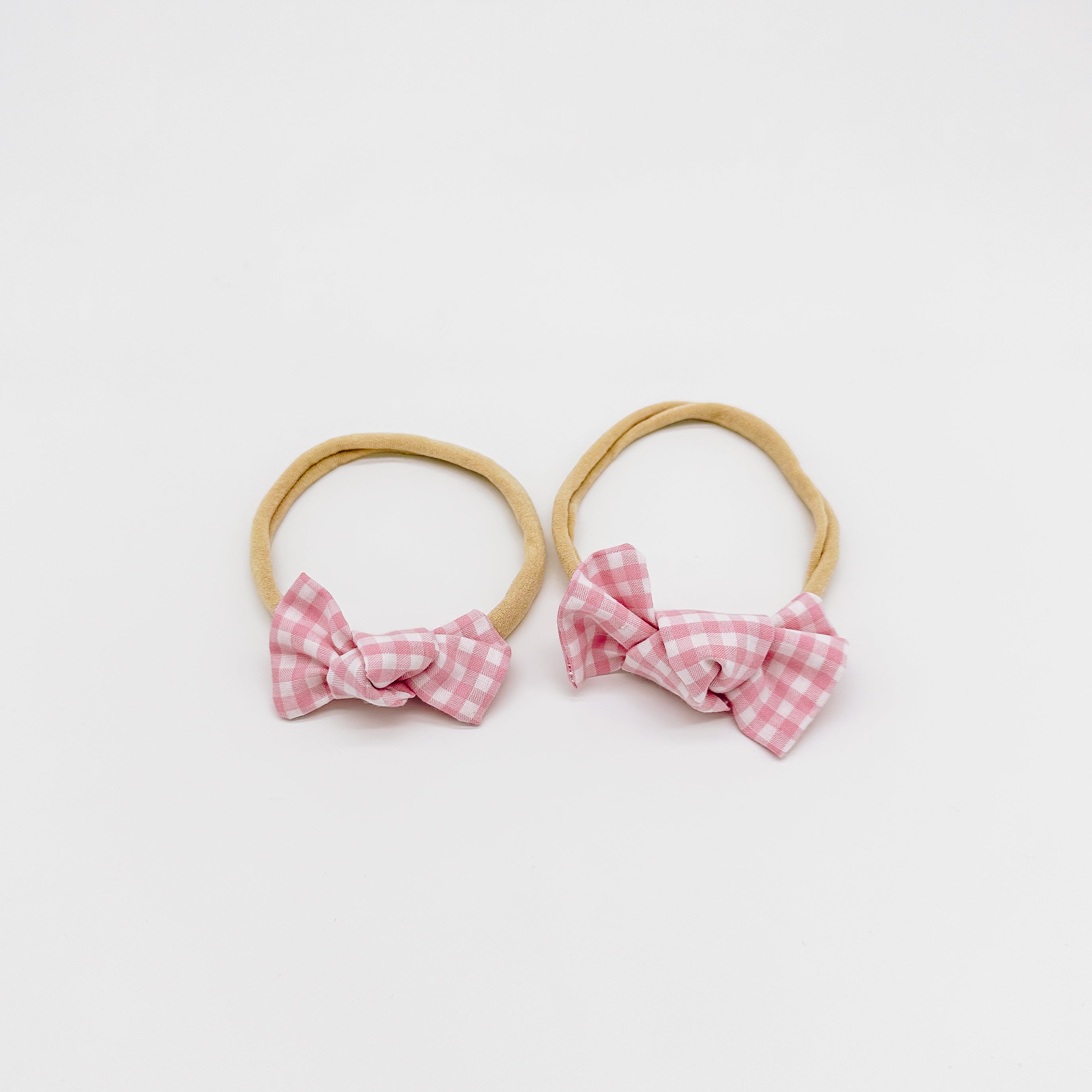 Gingham Knot Bow | Handmade Bows