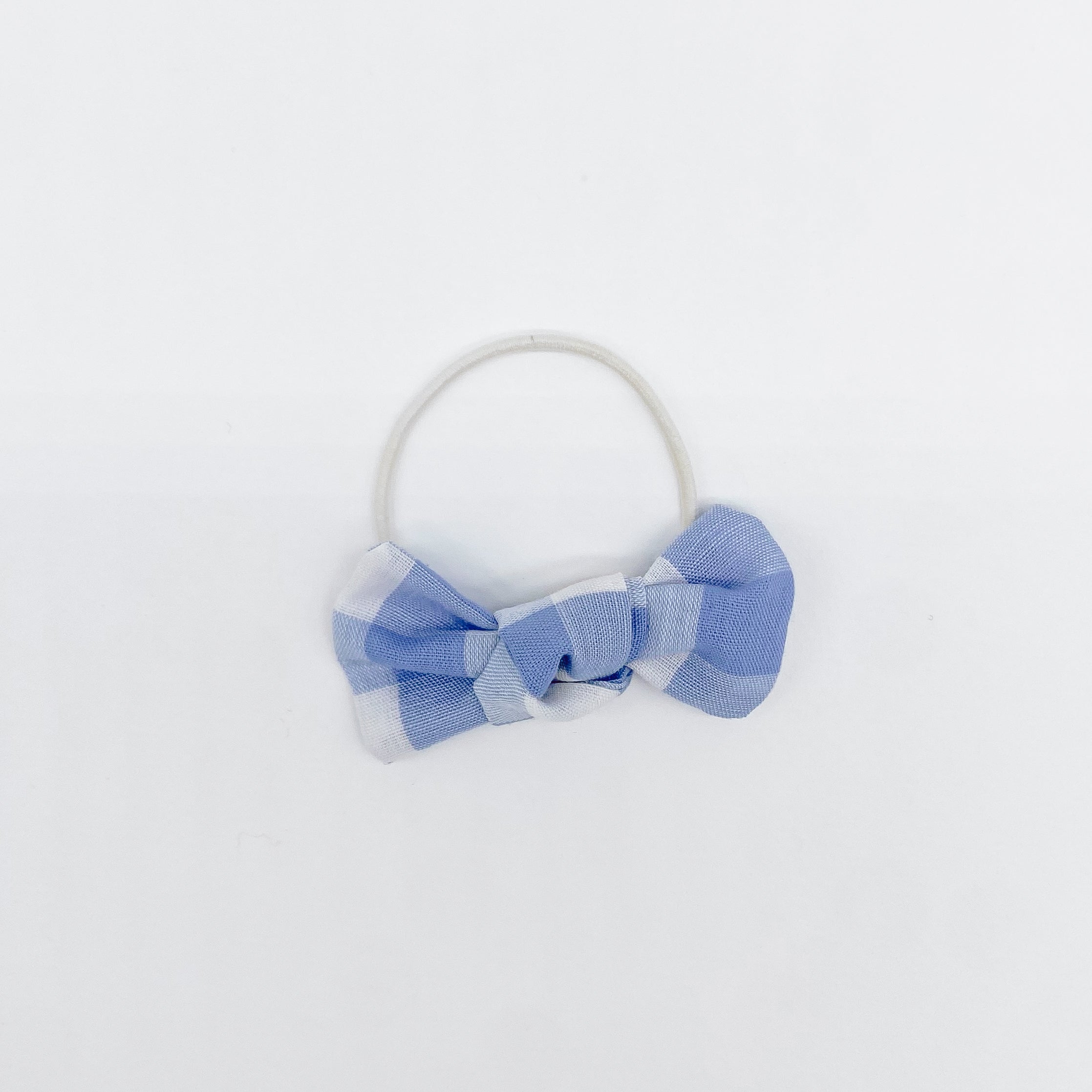 Gingham Knot Bow | Handmade Bows