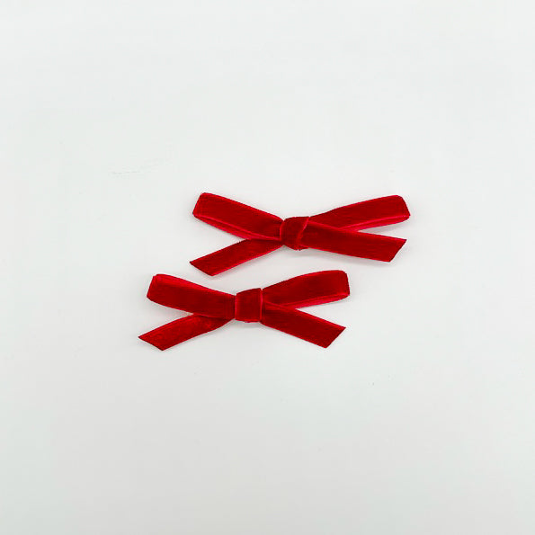 Maisy Midi Christmas Velvet Hair Clips