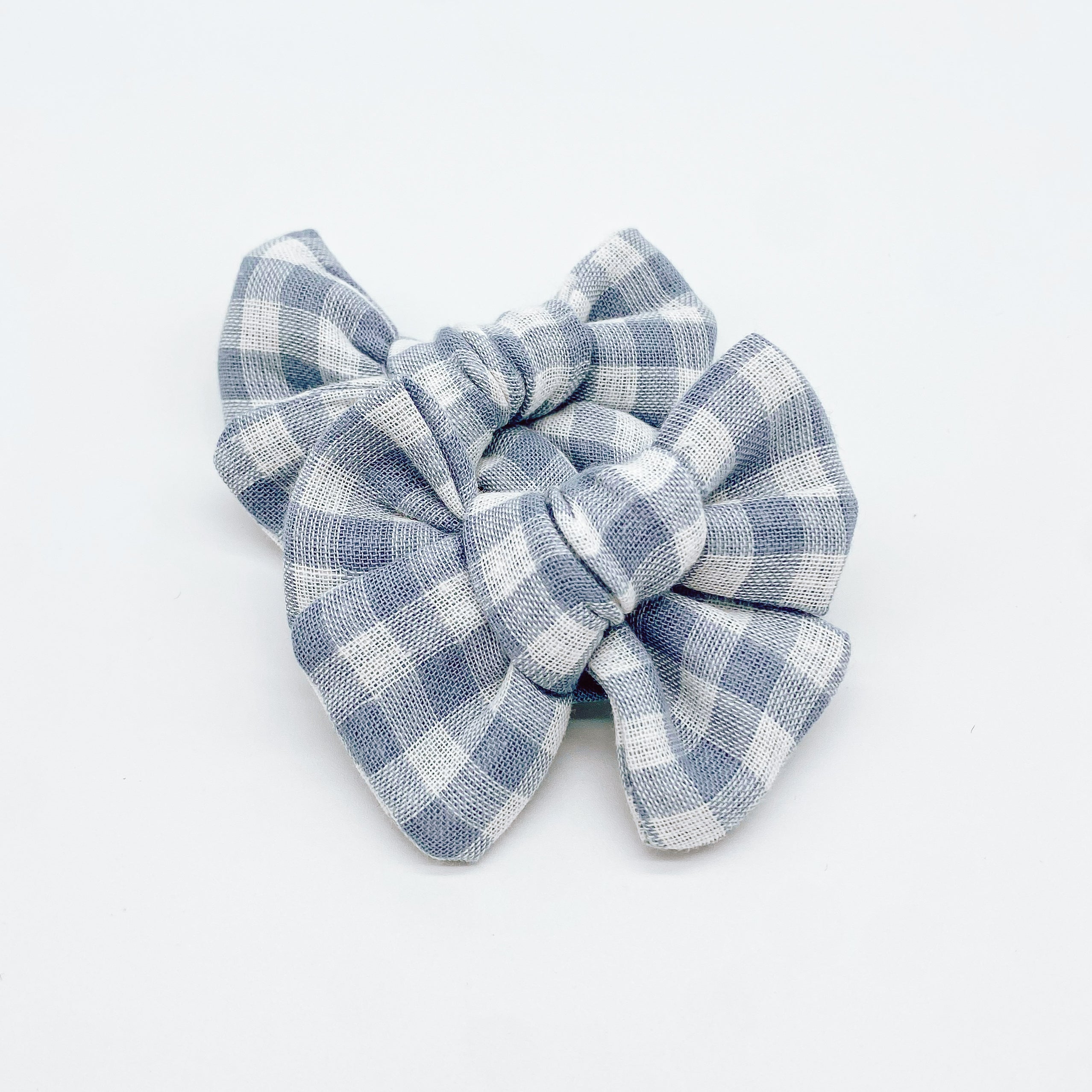 Grace Gingham Hair Bows | Handmade Bows