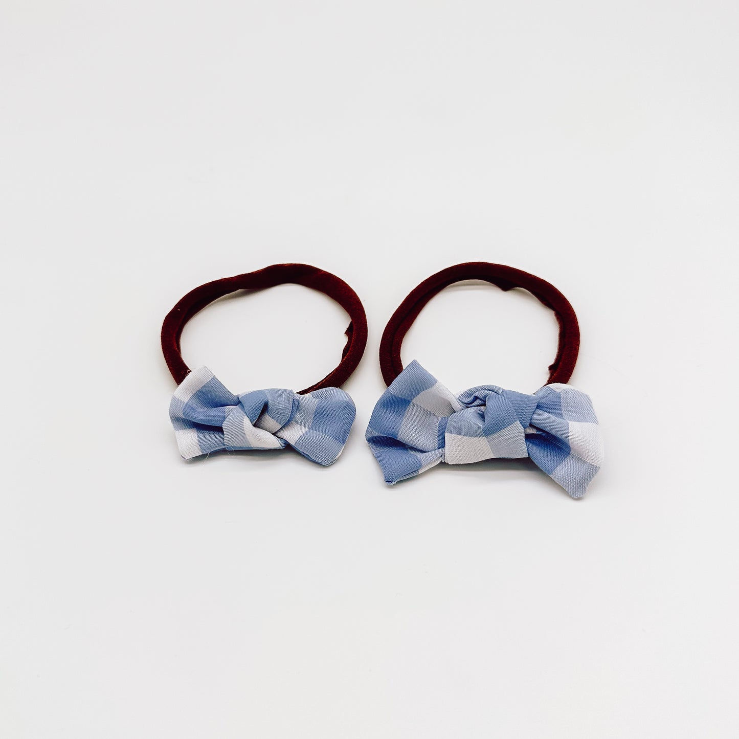 Gingham Knot Bow | Handmade Bows