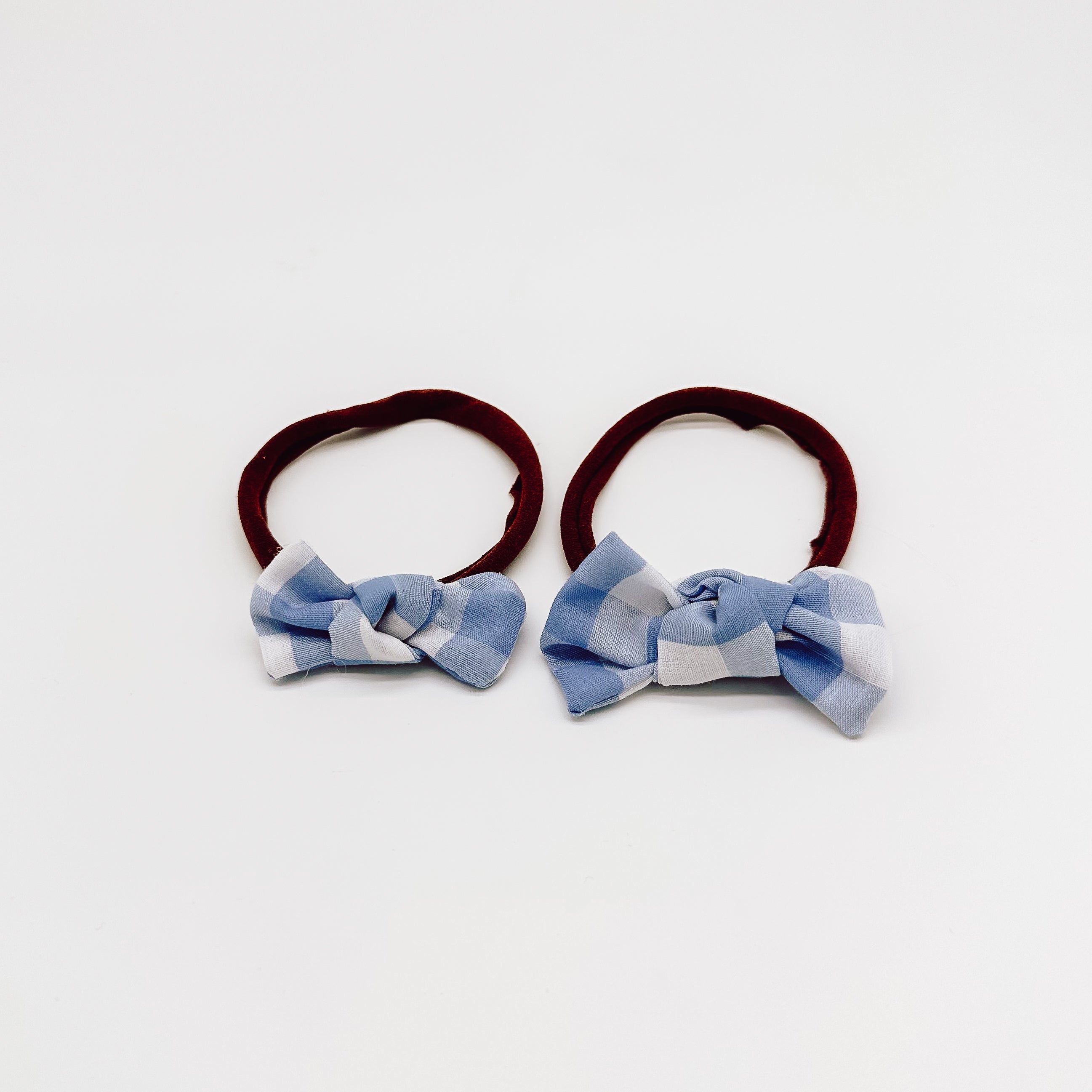 Gingham Knot Bow | Handmade Bows