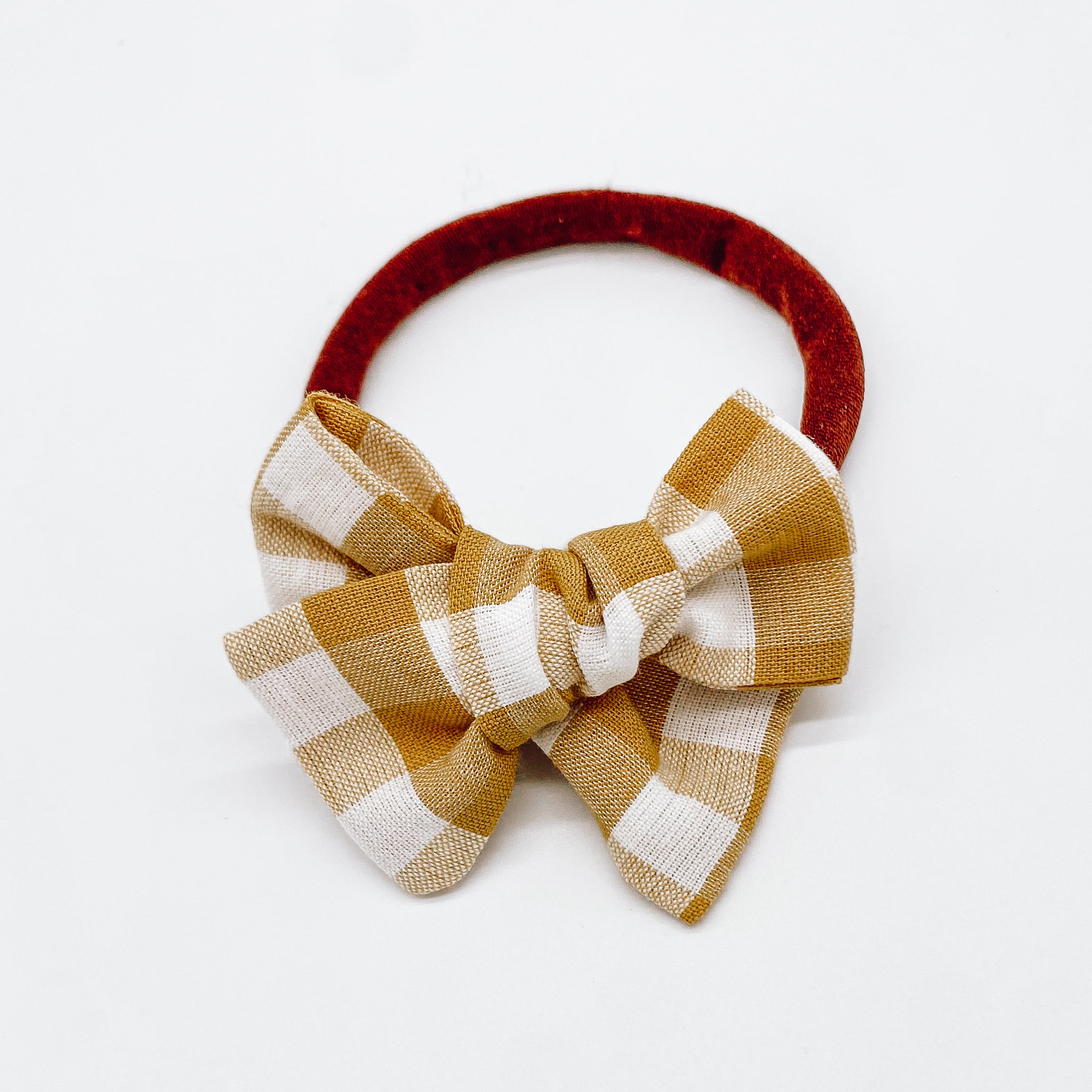 Grace Gingham Hair Bows | Handmade Bows