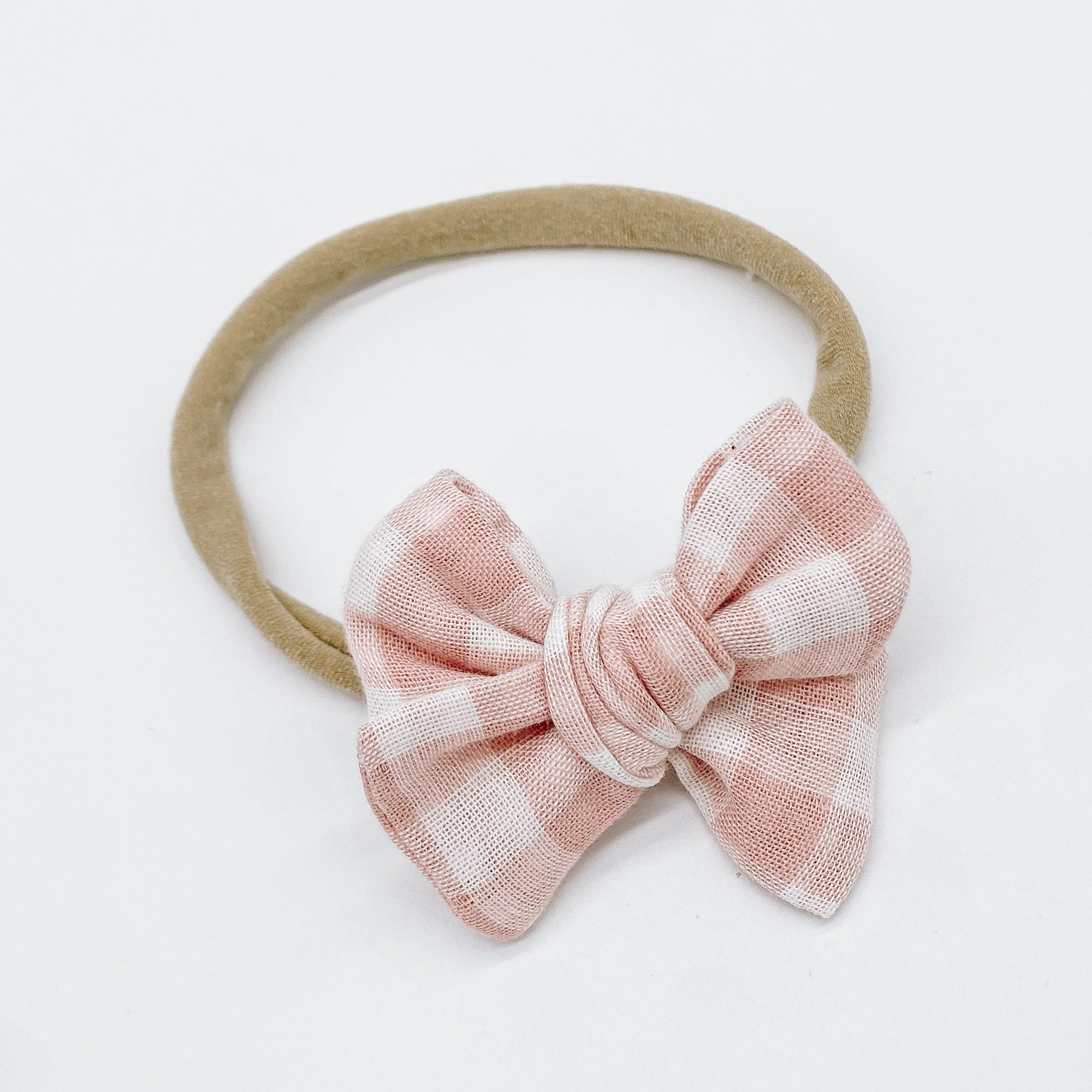 Grace Gingham Hair Bows | Handmade Bows