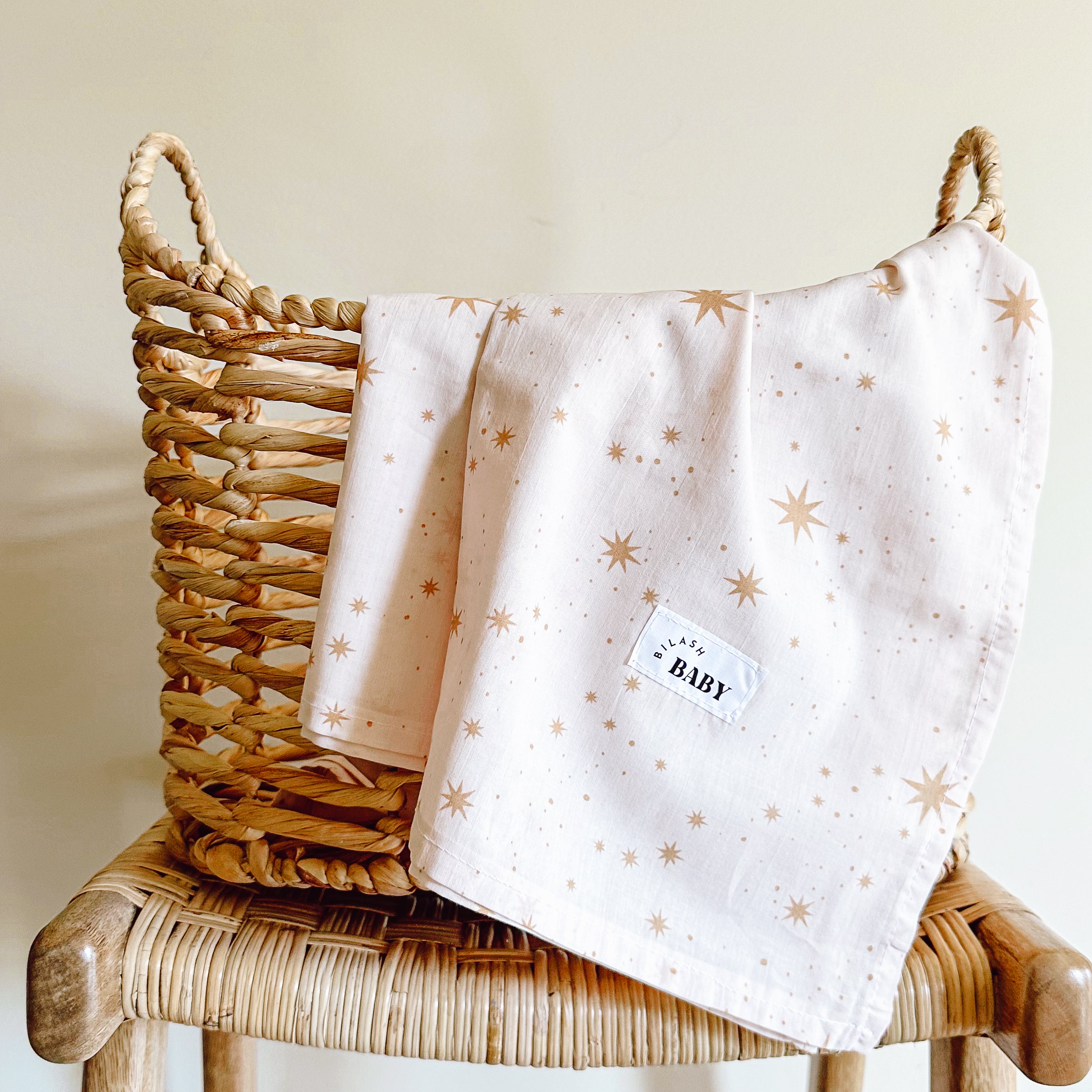 Starry Night Muslin Baby Wrap | Handmade Baby Wraps