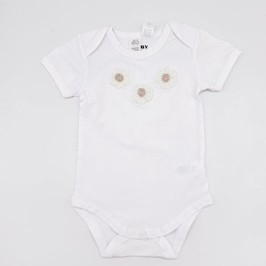 BilashBaby Tee White | Hand Crocheted