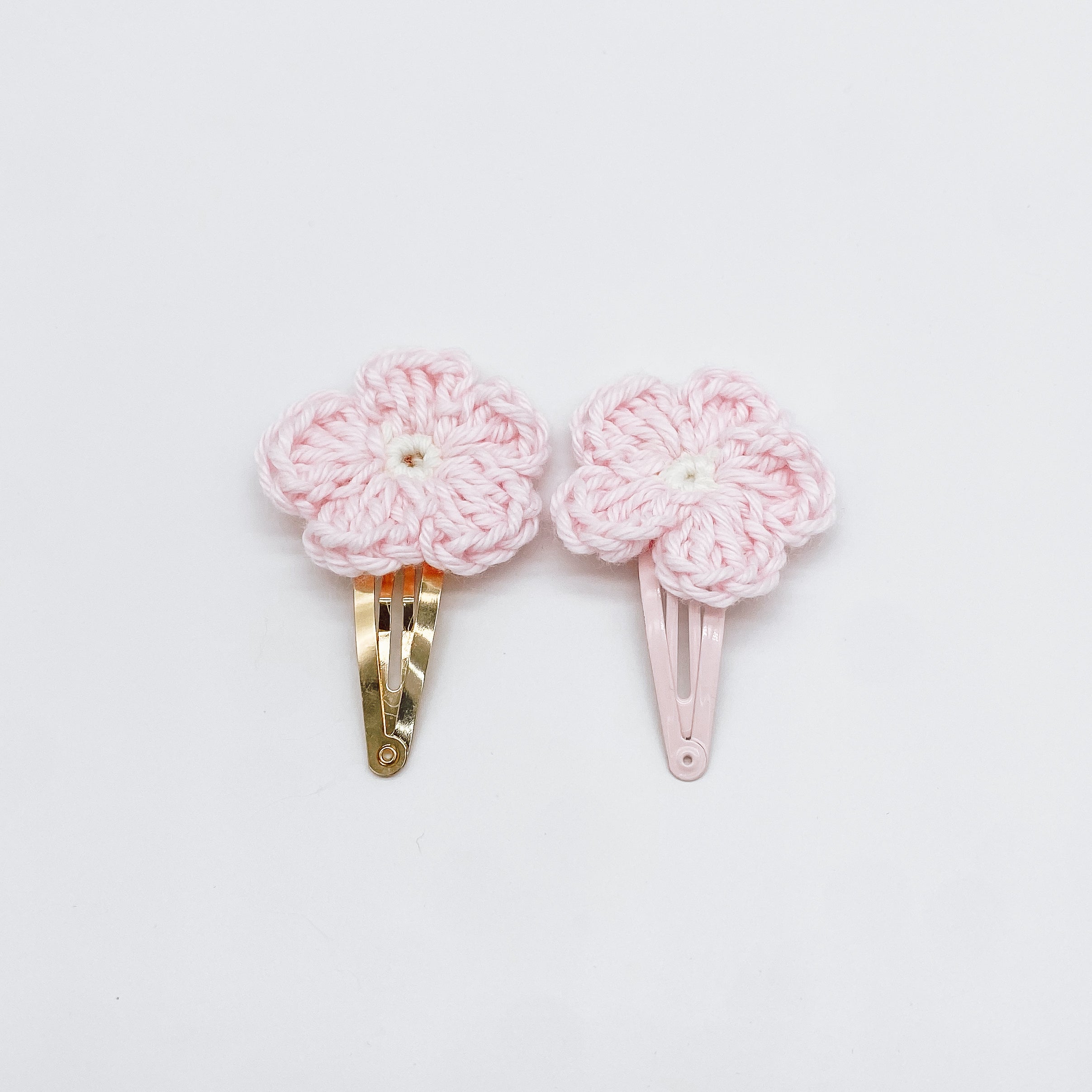 Isla Hand Crocheted Flower Hair Clips | Hand Crocheted Flowers