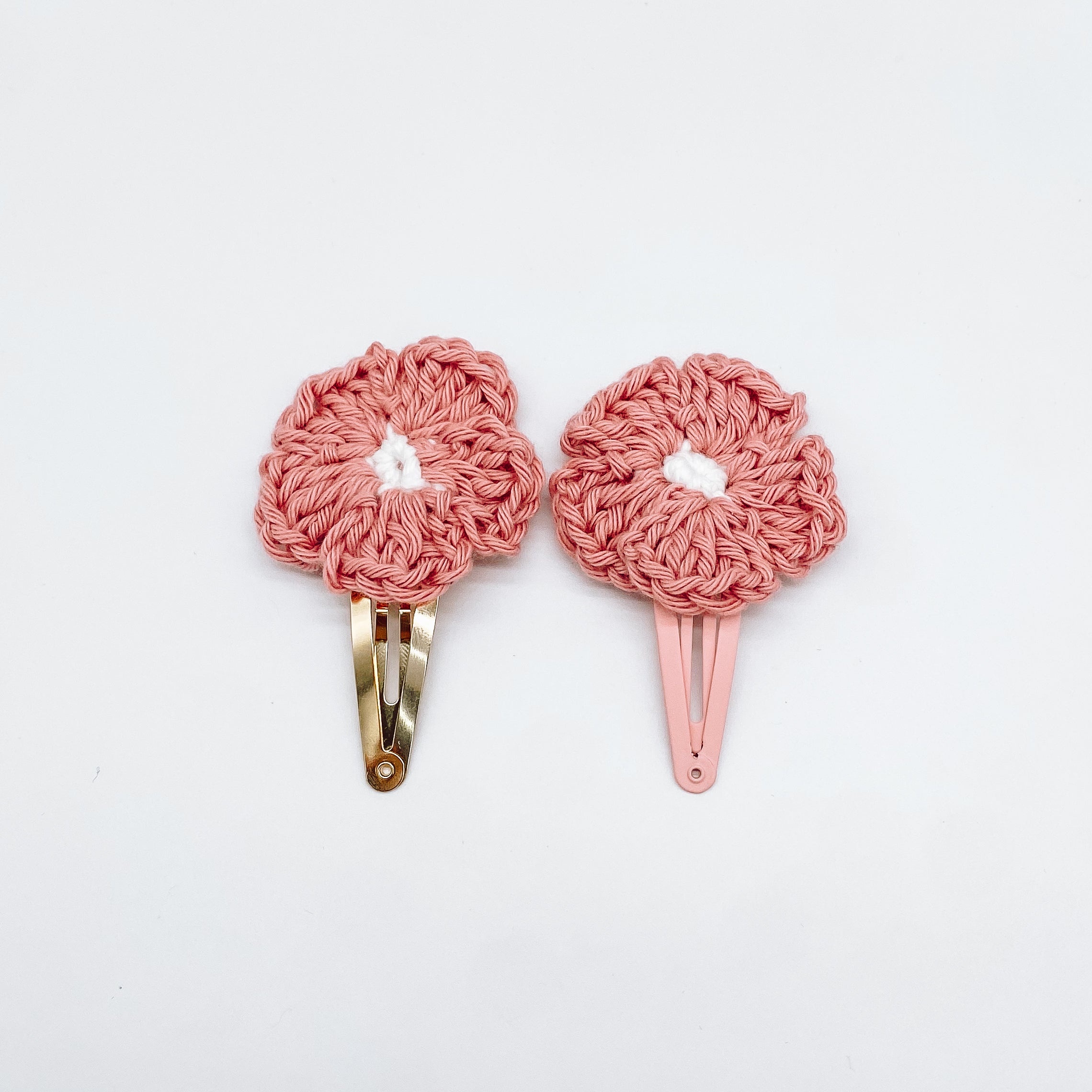 Isla Hand Crocheted Flower Hair Clips | Hand Crocheted Flowers