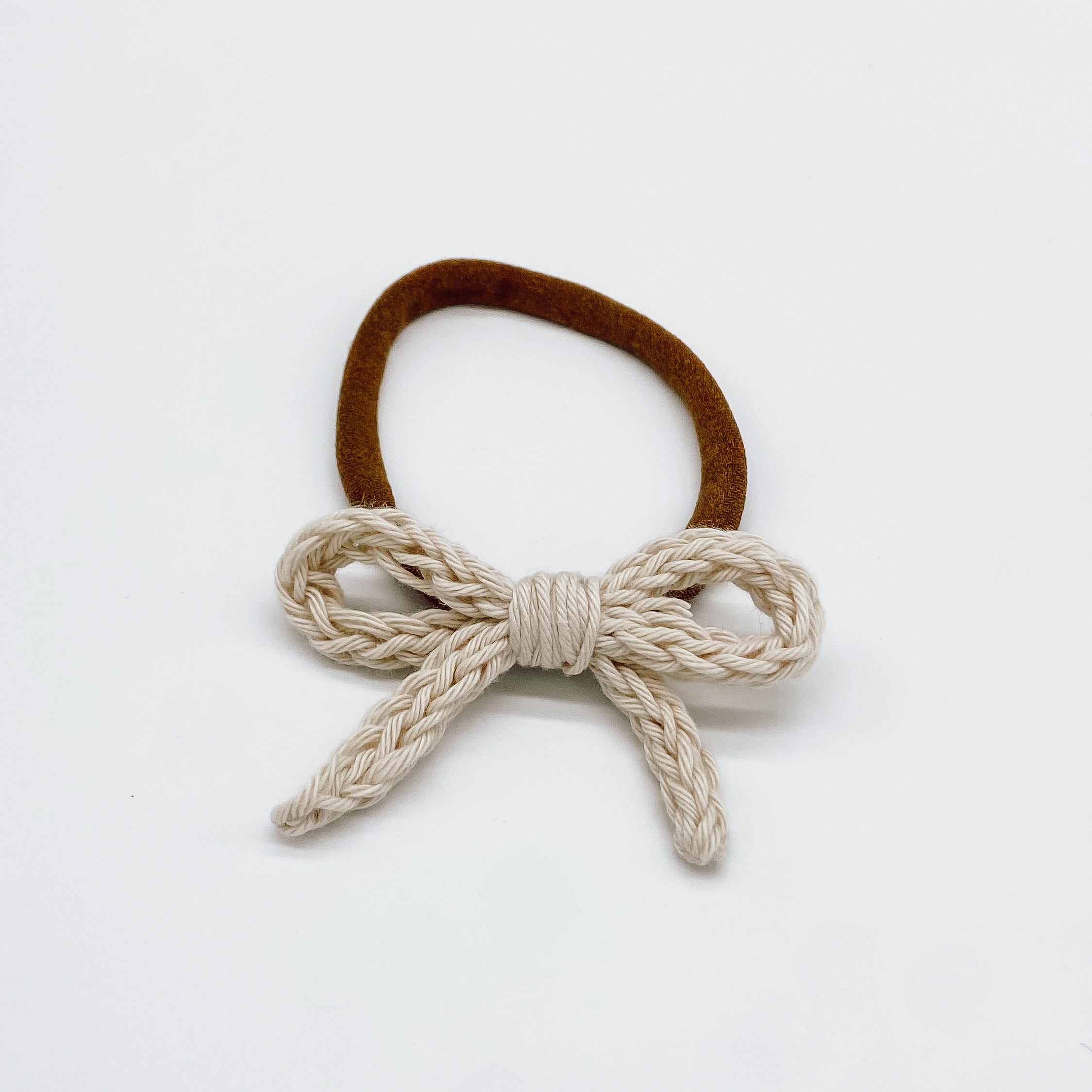 Ellie Hand Crocheted Hair Bow | Hand Crocheted