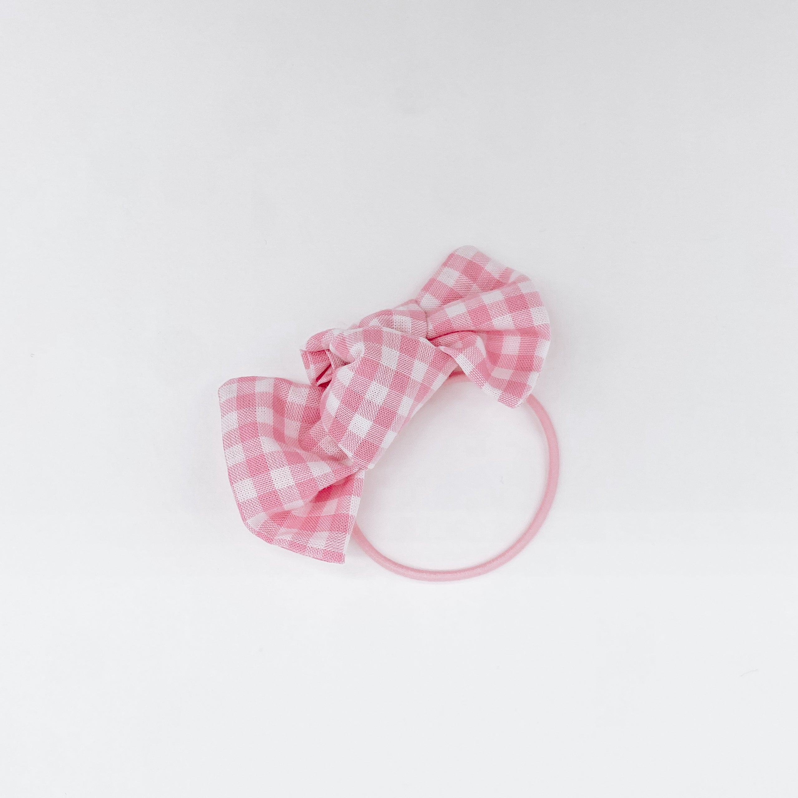 Gingham Knot Bow | Handmade Bows