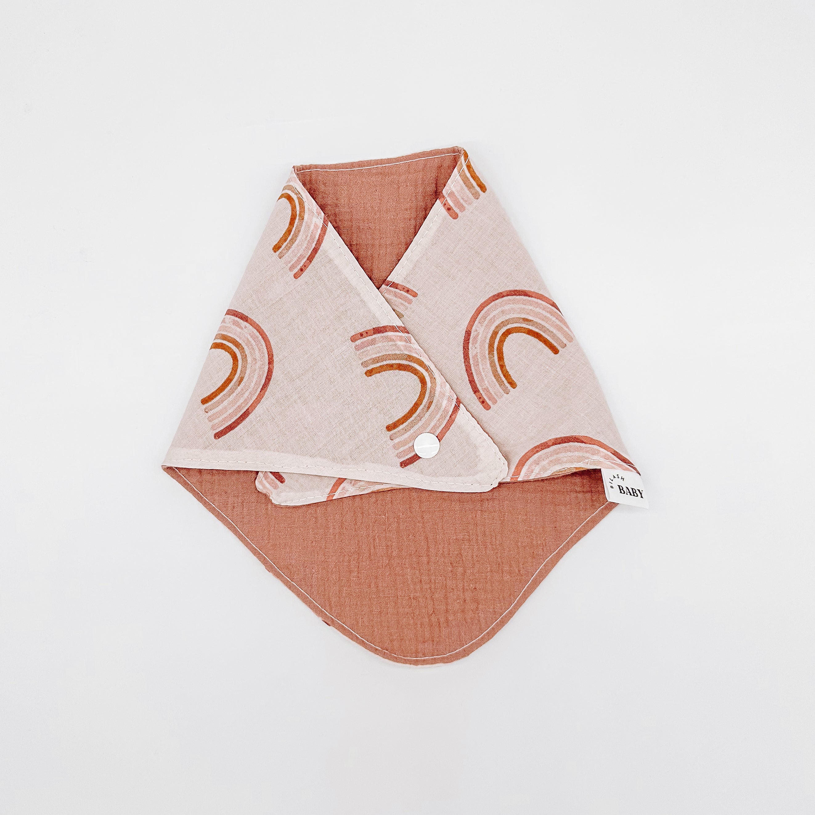 Rainbow Berry Bandana Bib | Handmade Bib