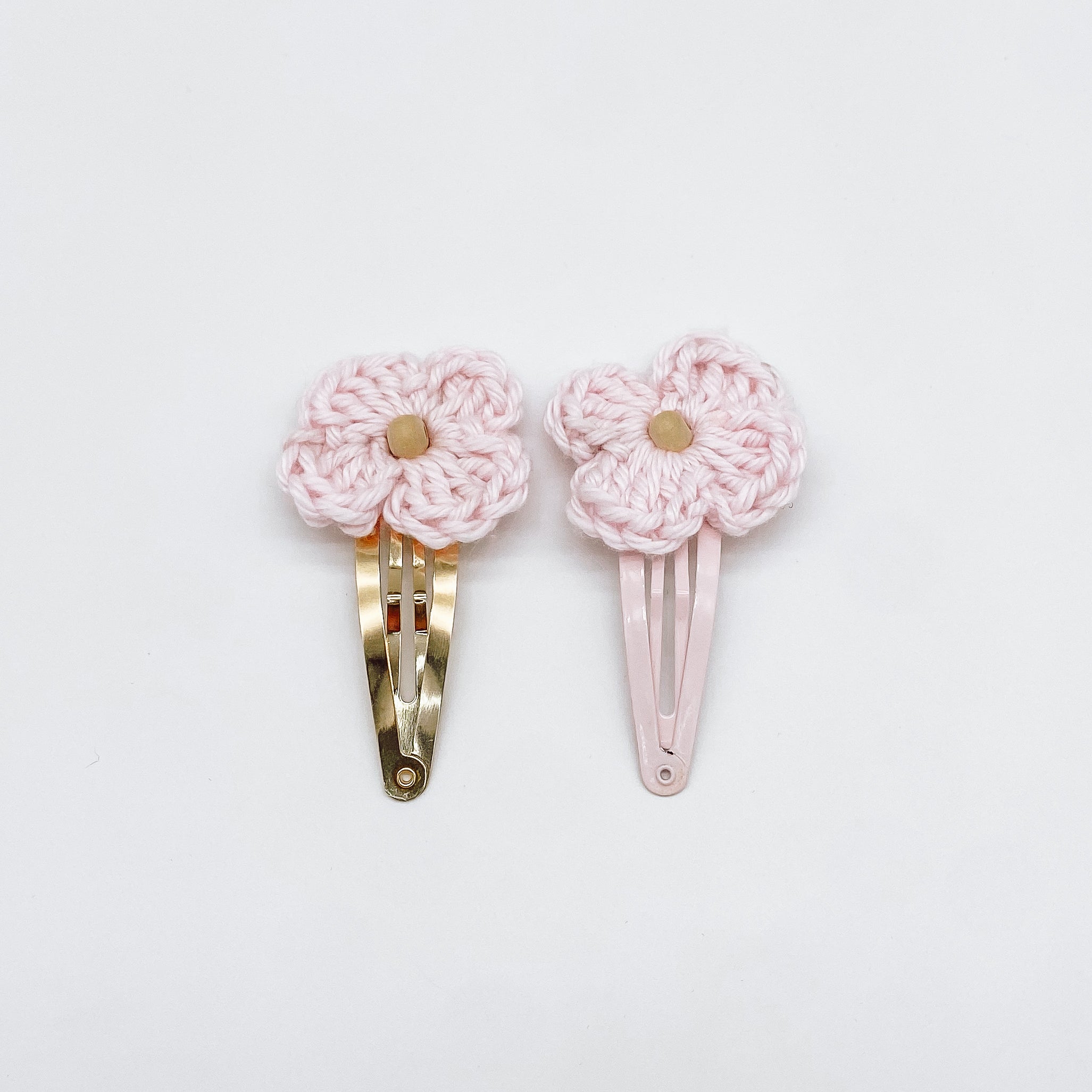 Isla Midi Hand Crocheted Flower Hair Clips | Hand Crocheted Flowers