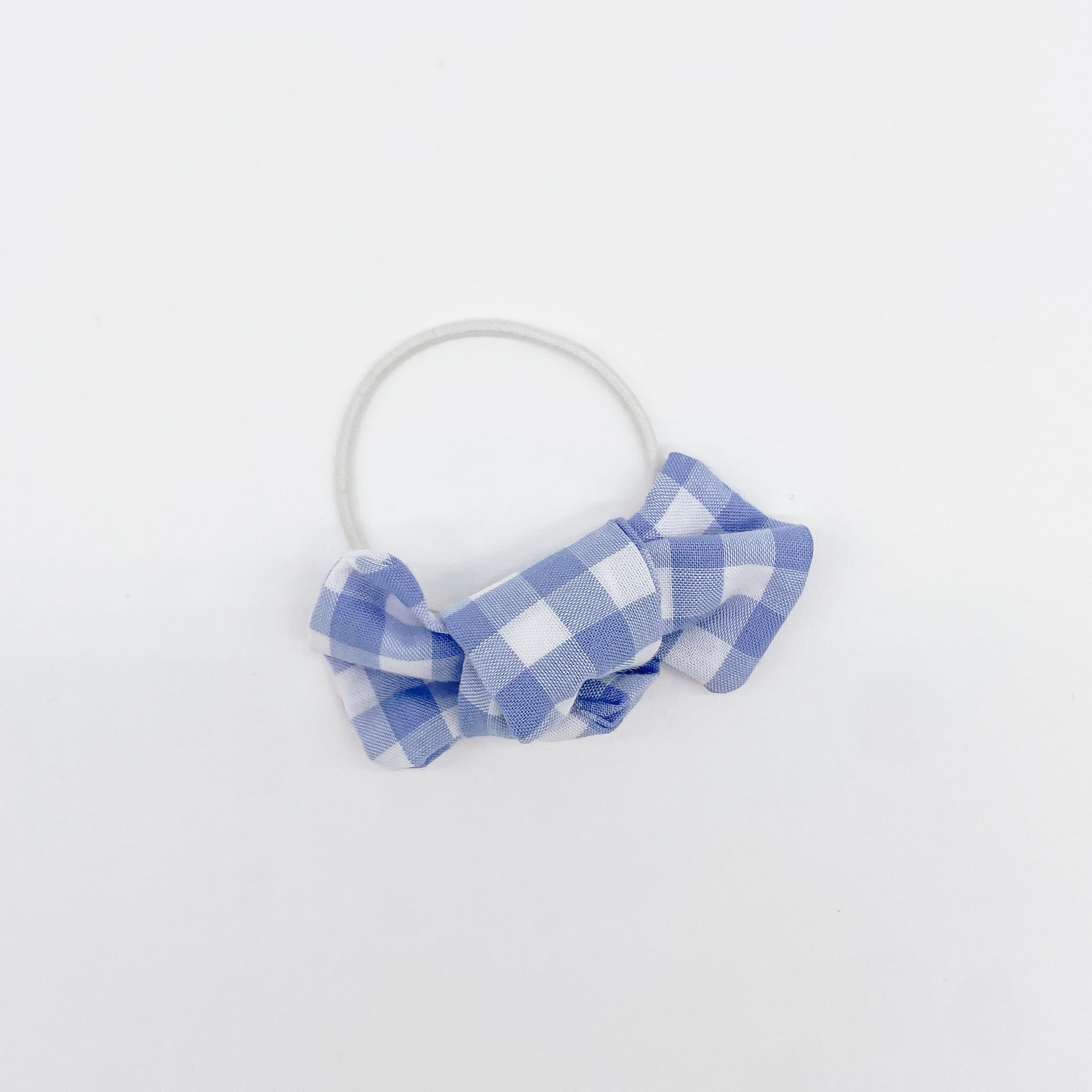 Gingham Knot Bow | Handmade Bows