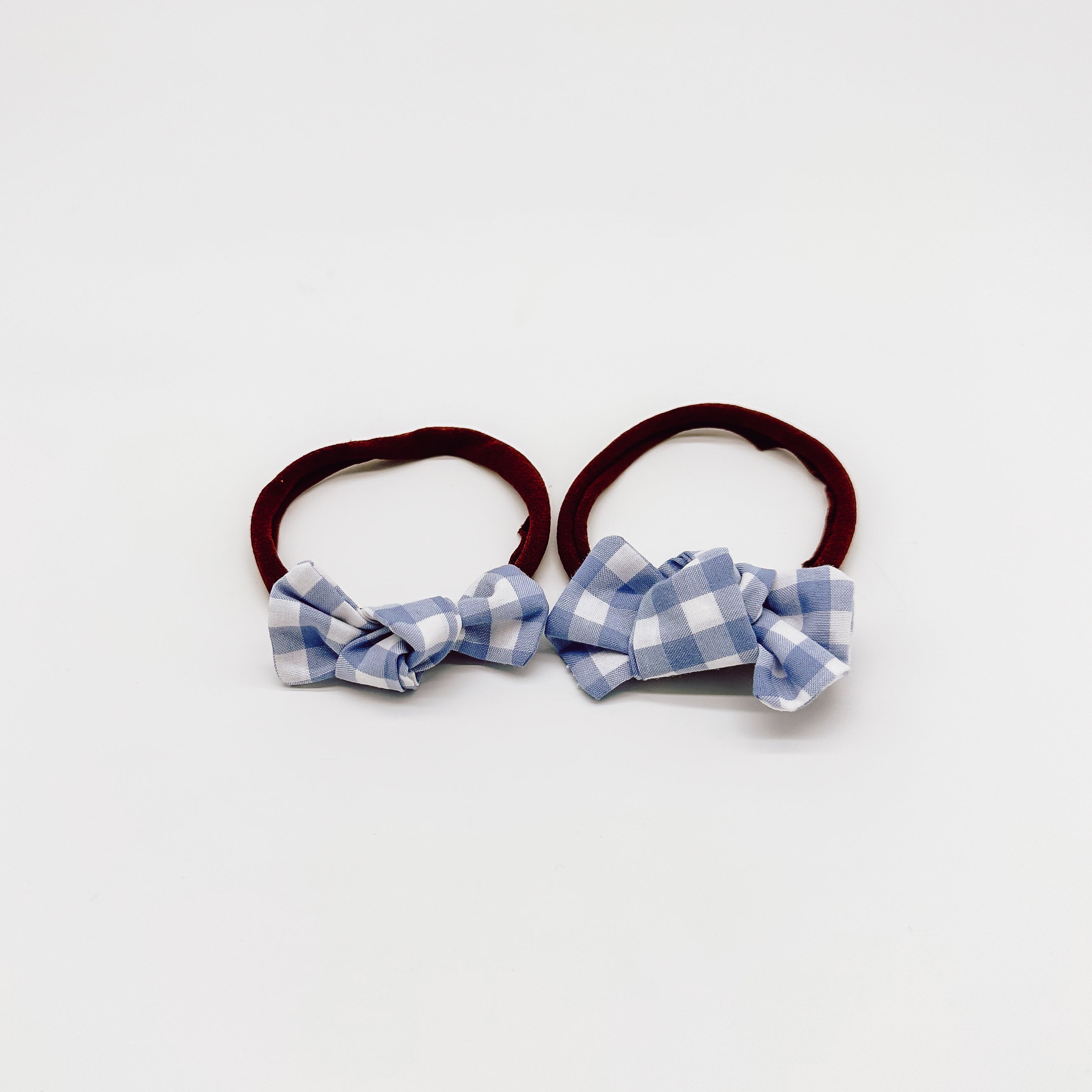 Gingham Knot Bow | Handmade Bows