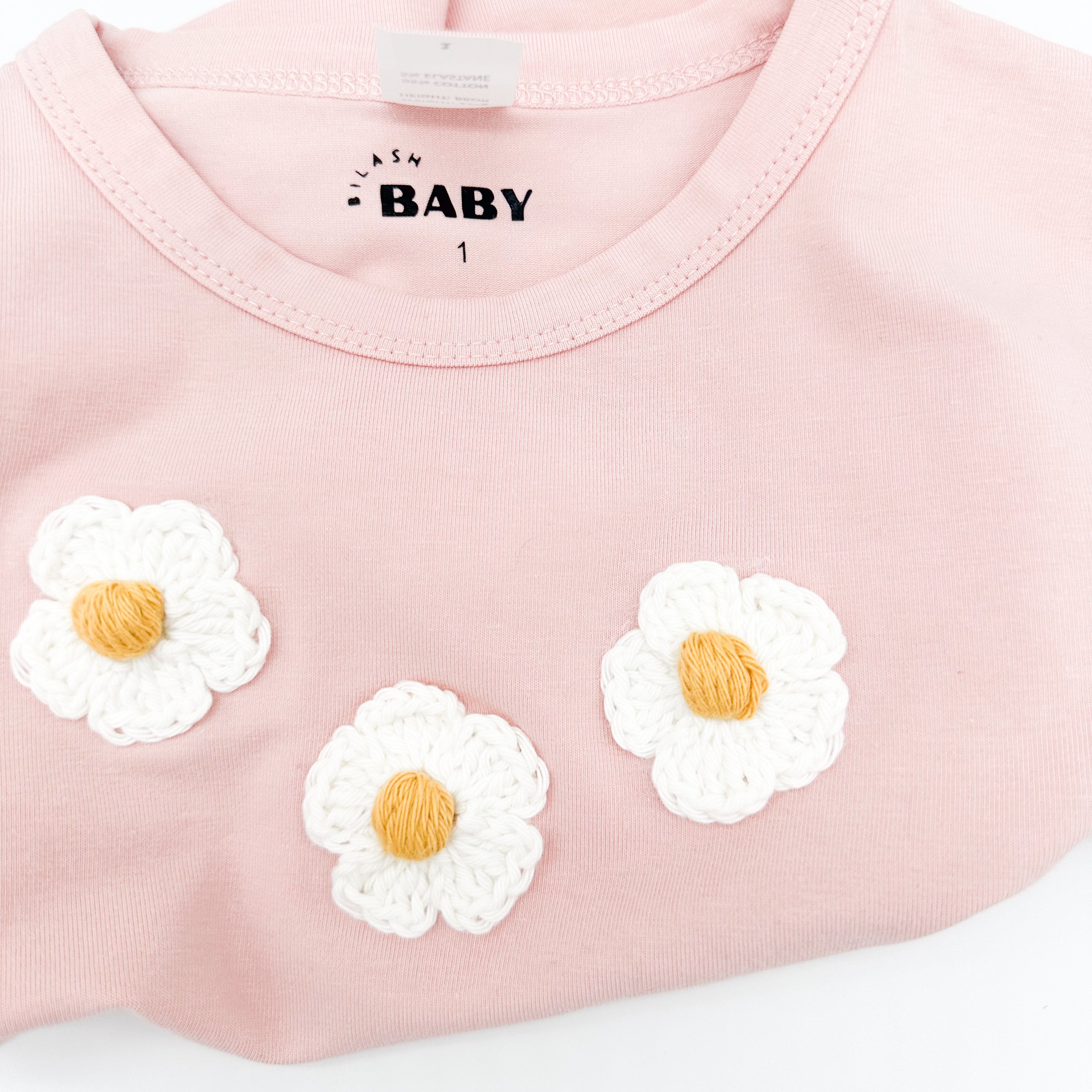 BilashBaby Tee Blush | Hand Crocheted