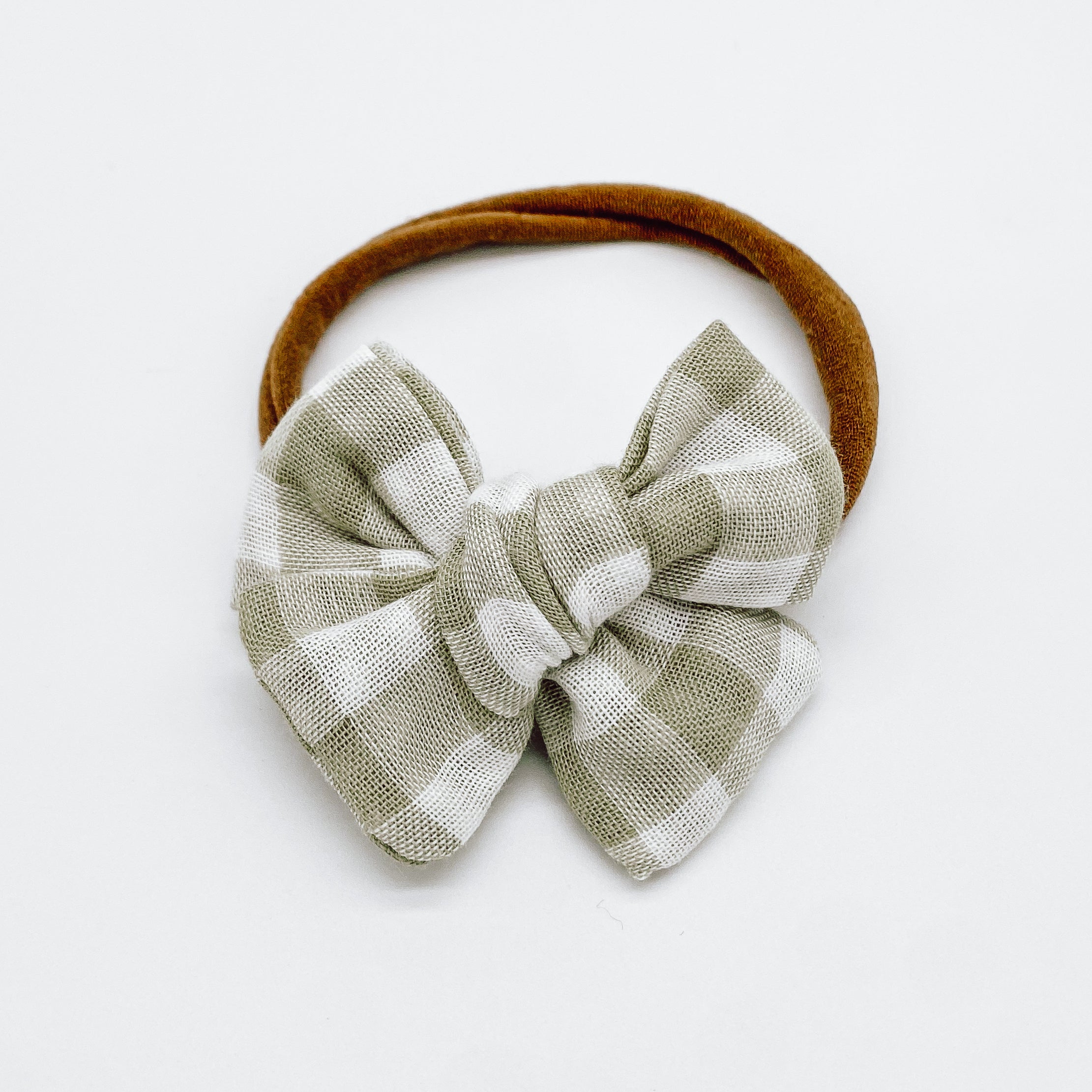 Grace Gingham Hair Bows | Handmade Bows