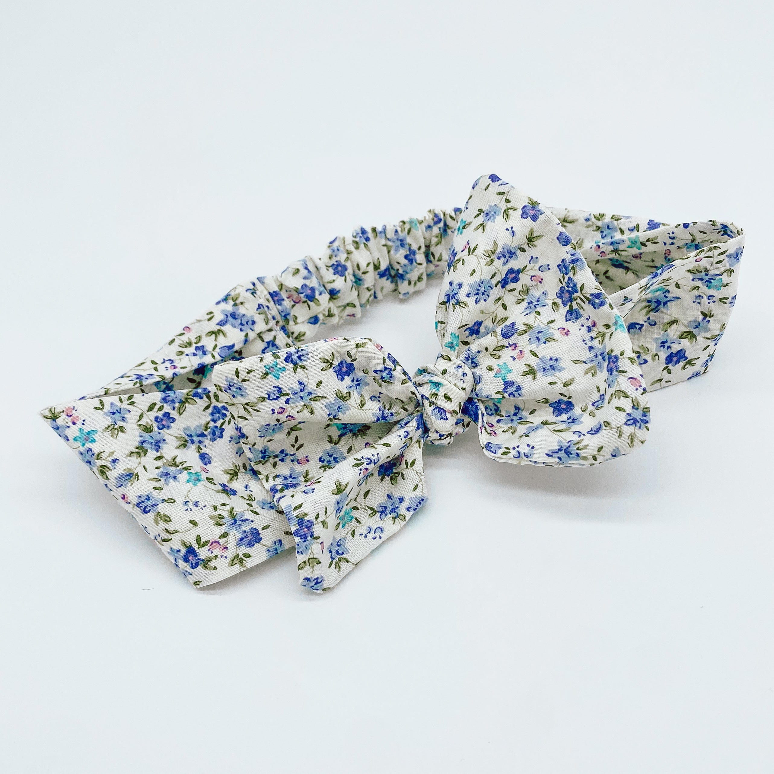 Blue Ditzy Floral Headband