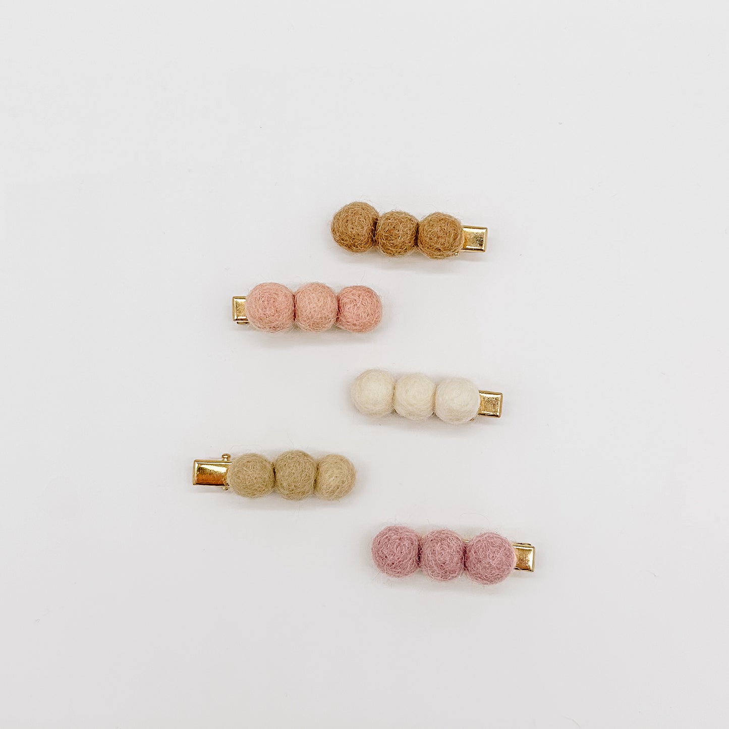 Pom-Pom Hair Clips | Hair Clips