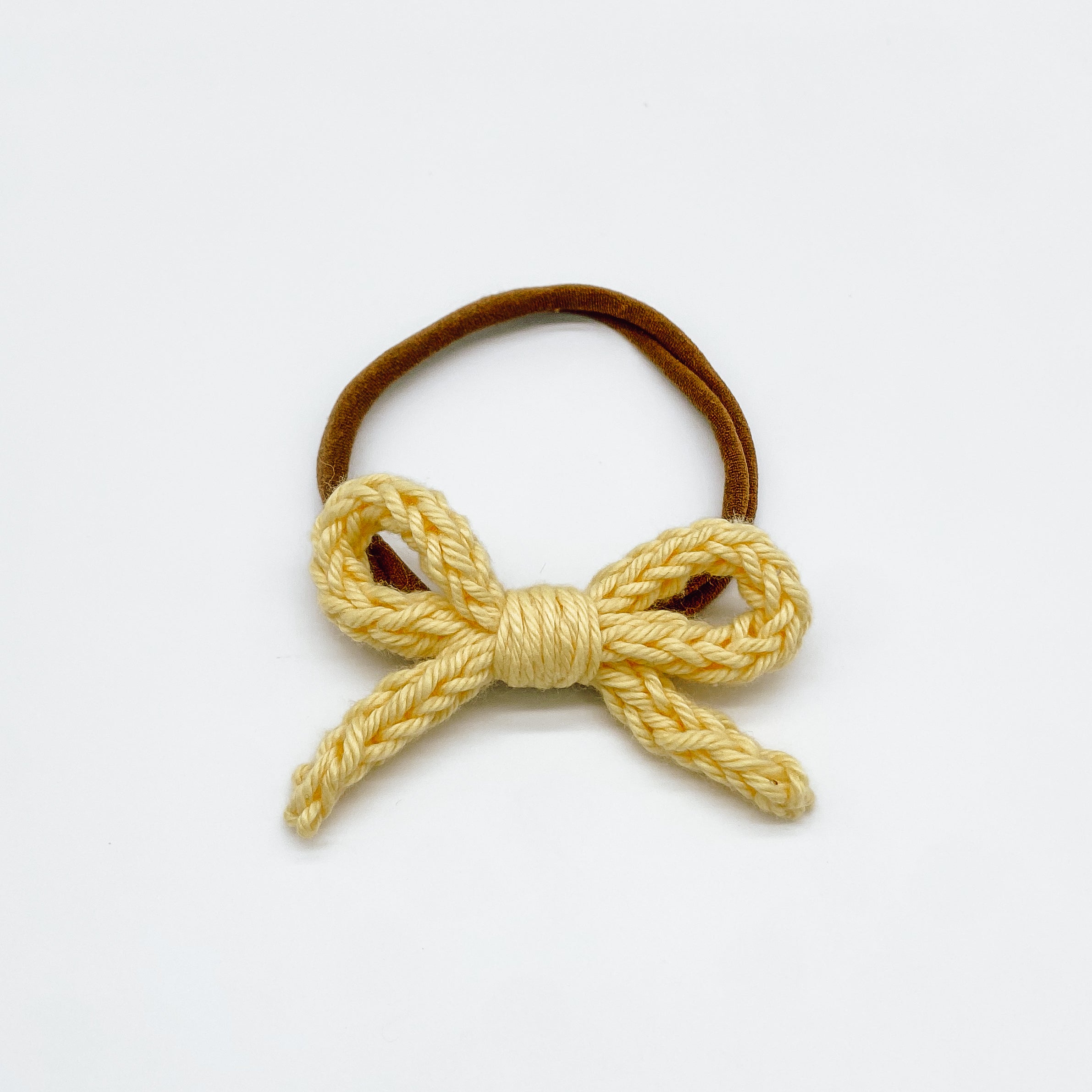 Ellie Hand Crocheted Hair Bow | Hand Crocheted