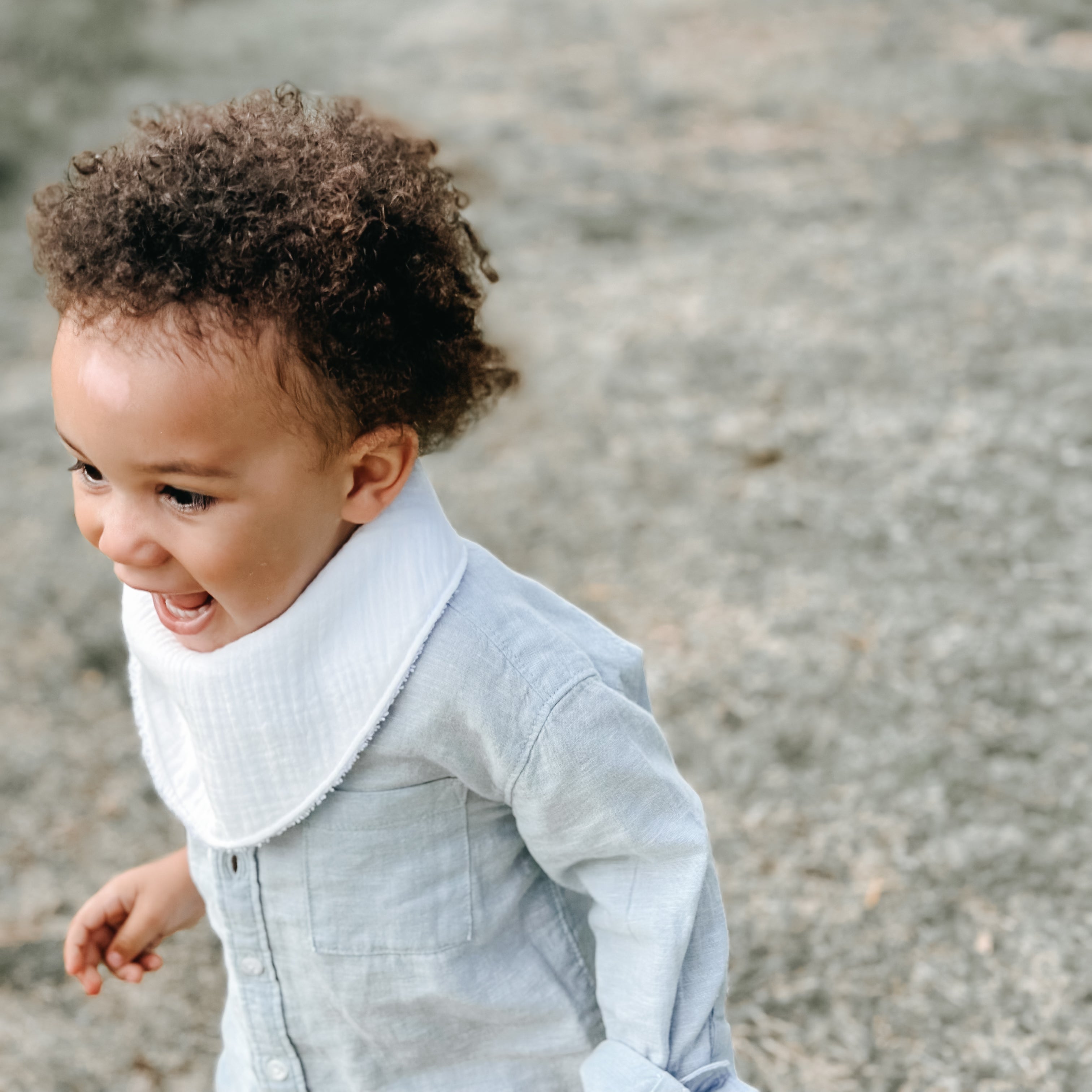 Neutral Grow Bibs Set | Handmade Bibs