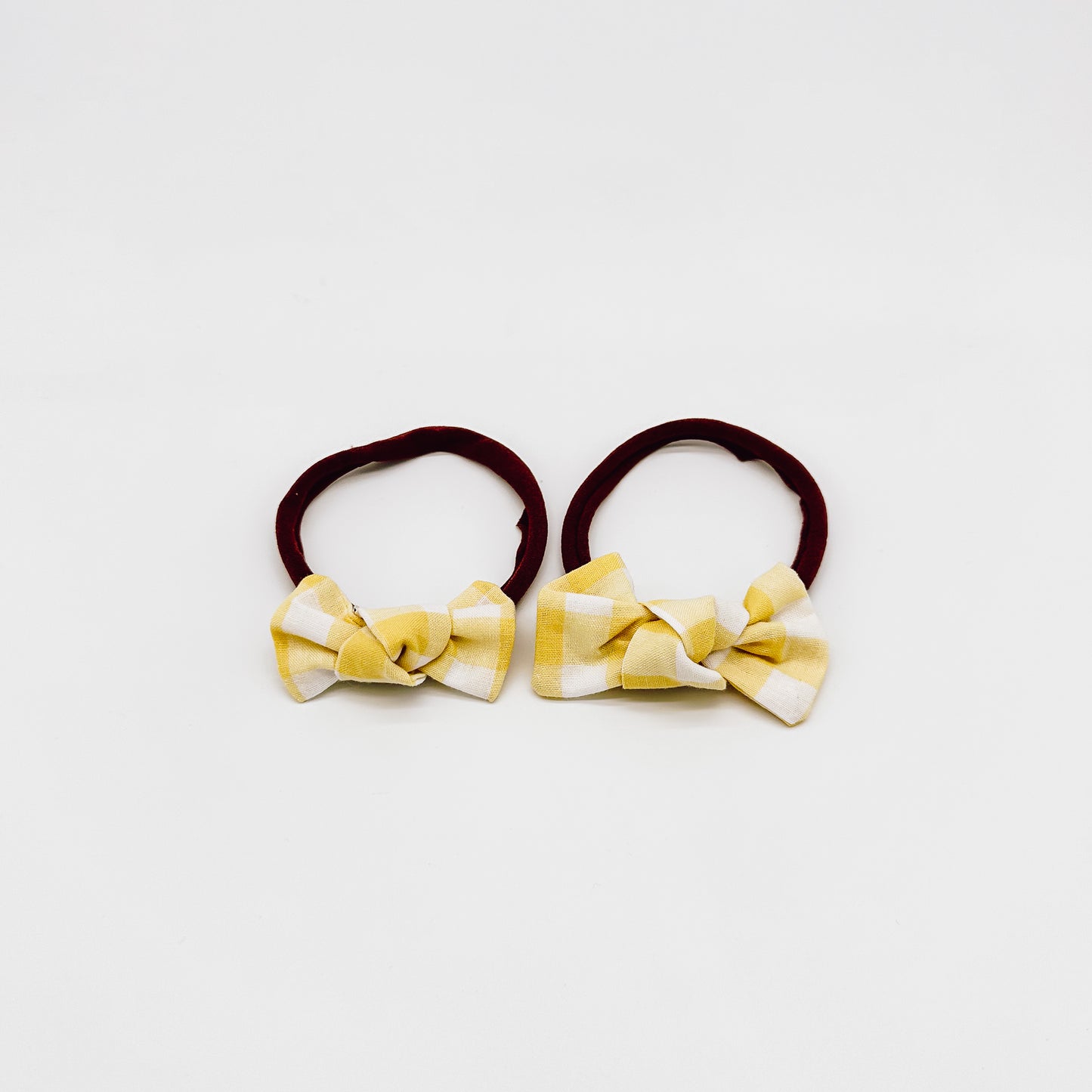 Gingham Knot Bow | Handmade Bows