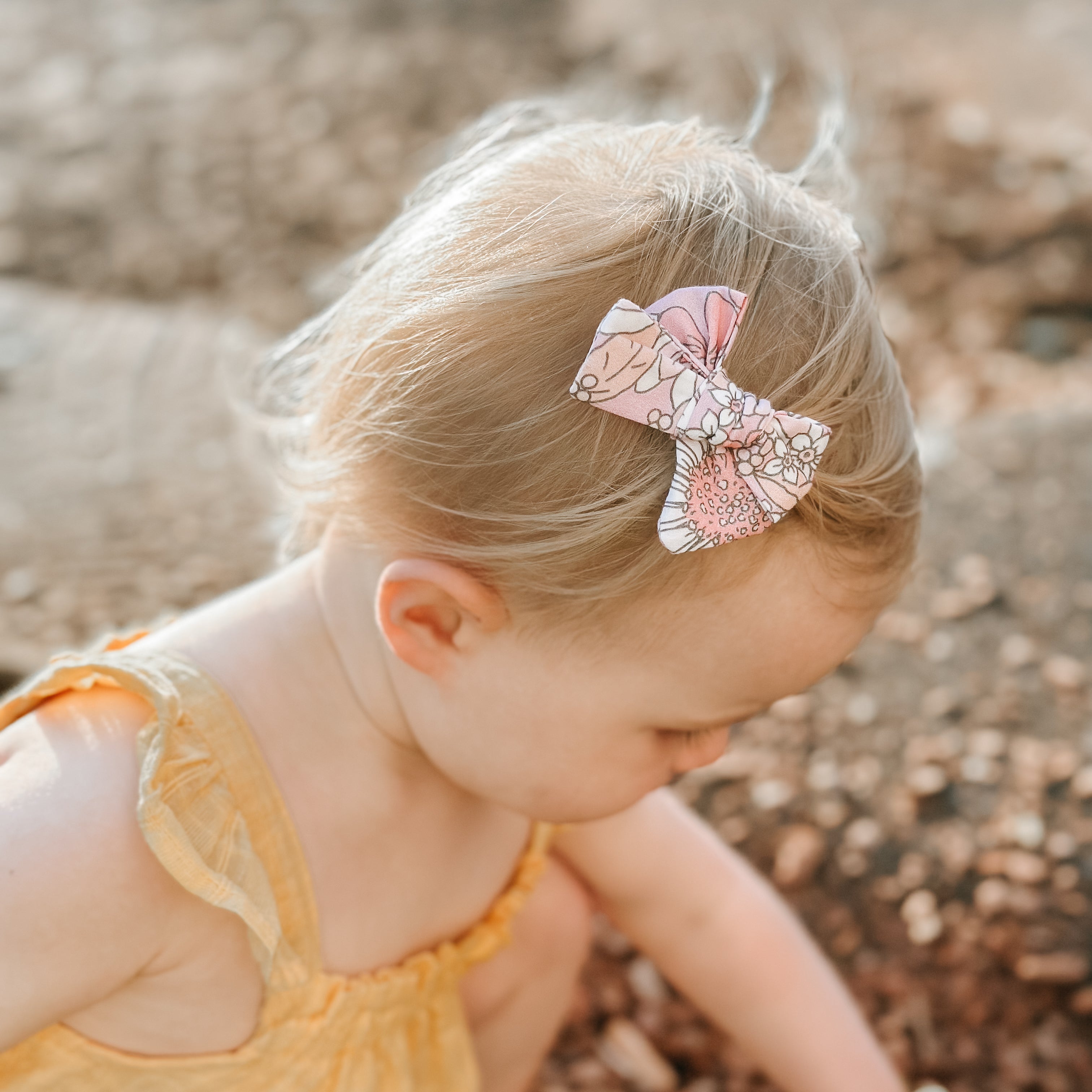 Wildflower Hair Bow | Handmade Bows