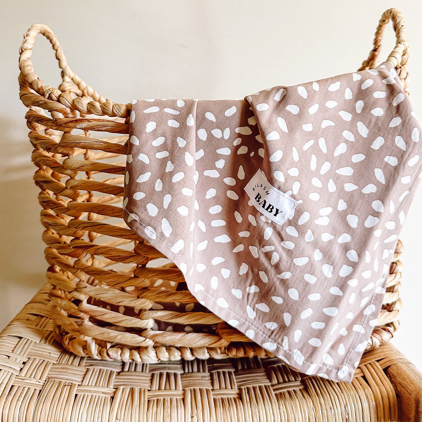 Walnut Animal Print Baby Wrap | Handmade Baby Wraps