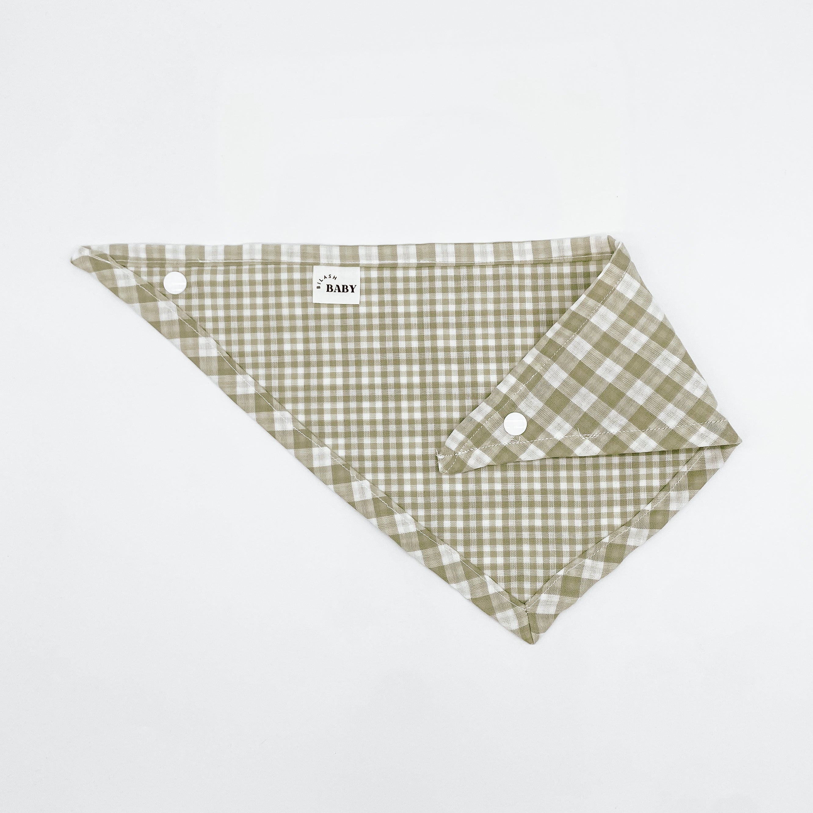 Grace Gingham Bandana Bibs | Handmade Bibs