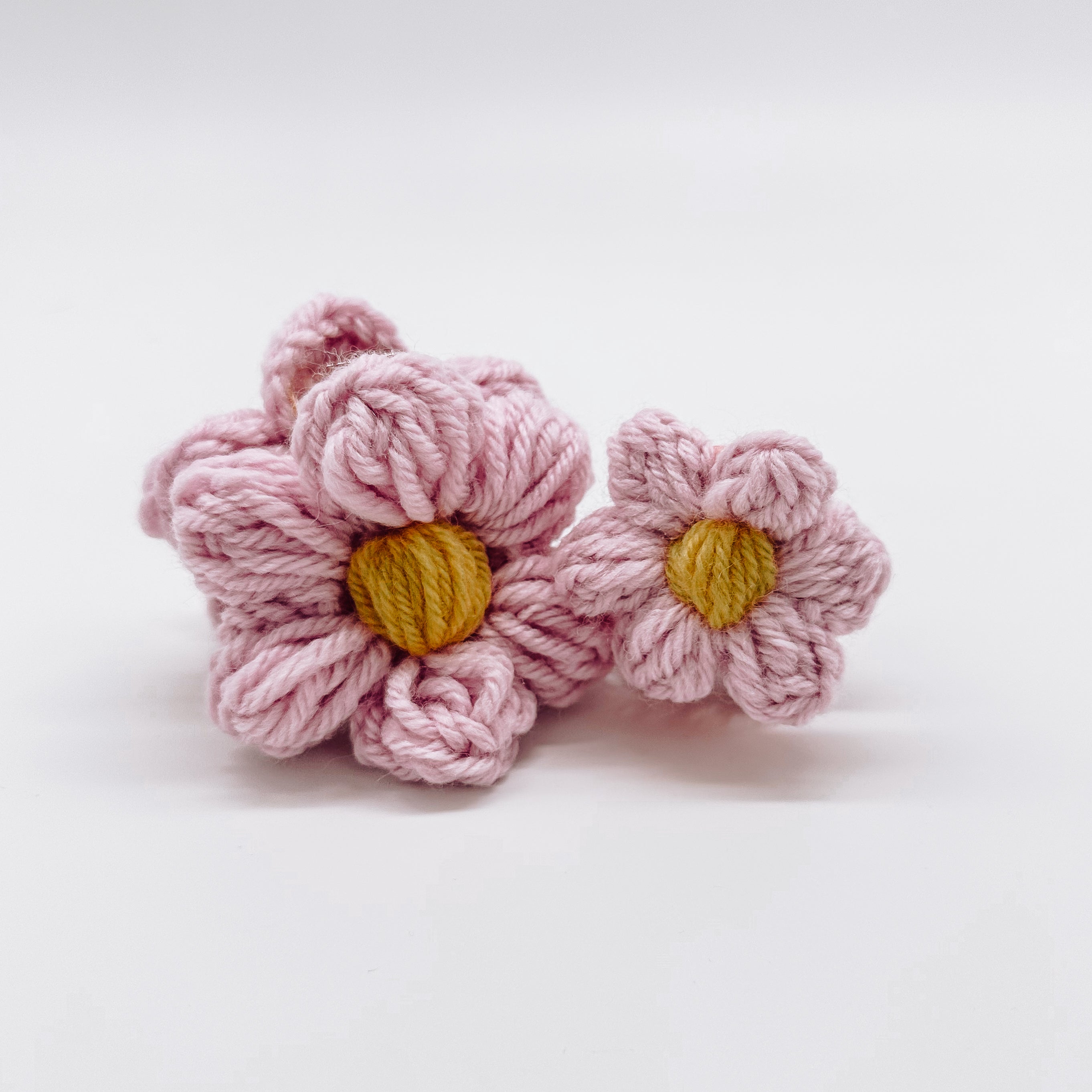 Sadie Flower Hair Claw Clip| Hand Crocheted