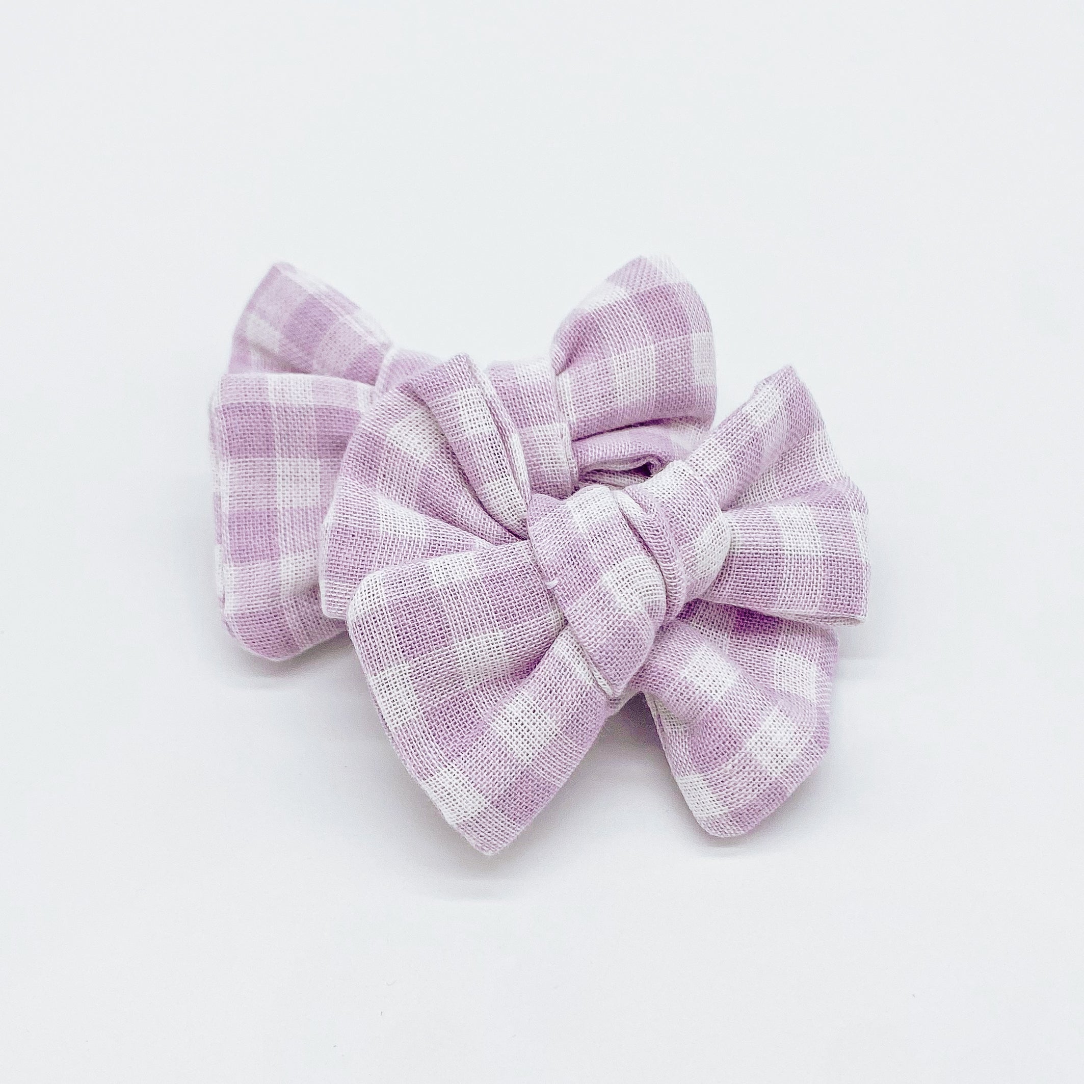 Grace Gingham Hair Bows | Handmade Bows