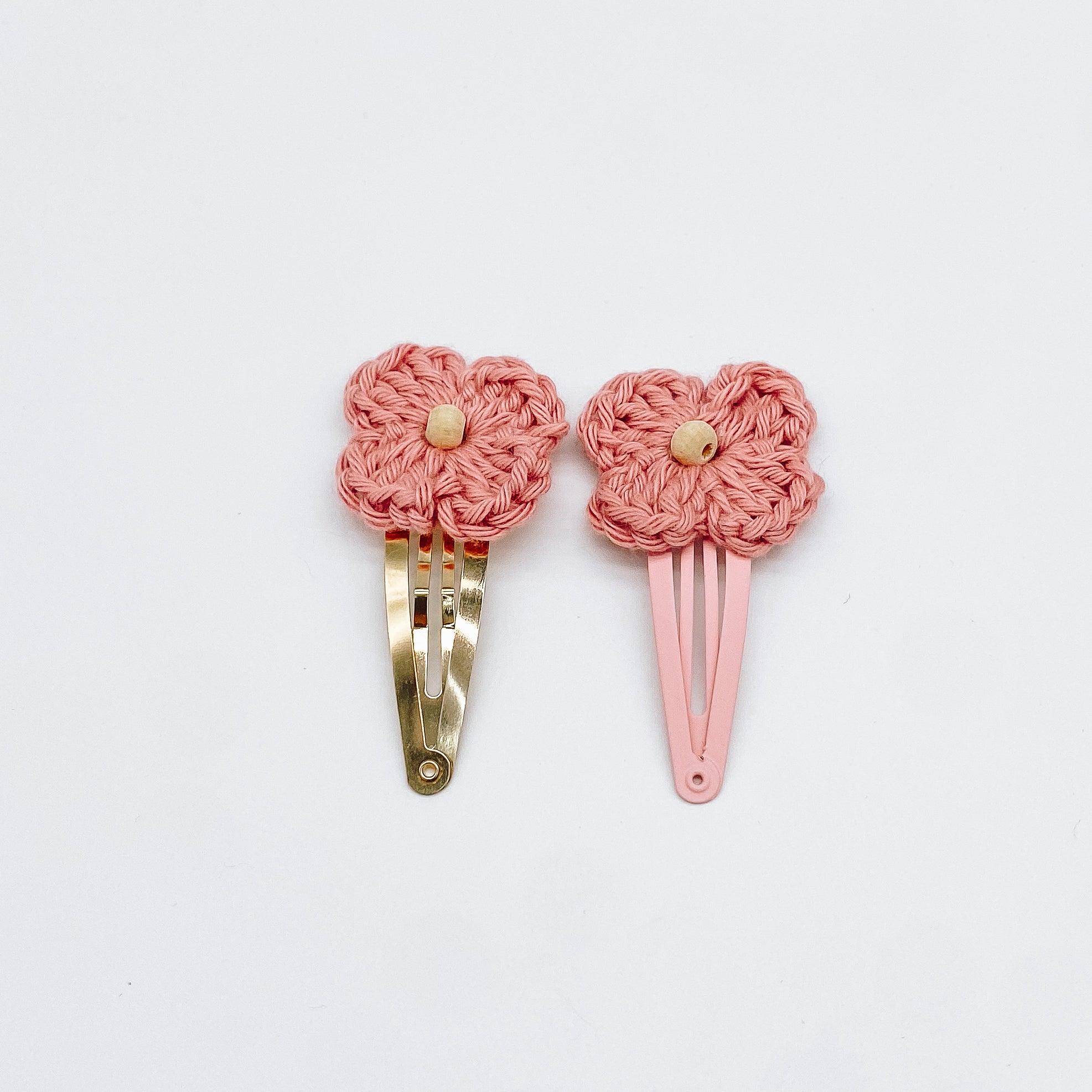 Isla Midi Hand Crocheted Flower Hair Clips | Hand Crocheted Flowers