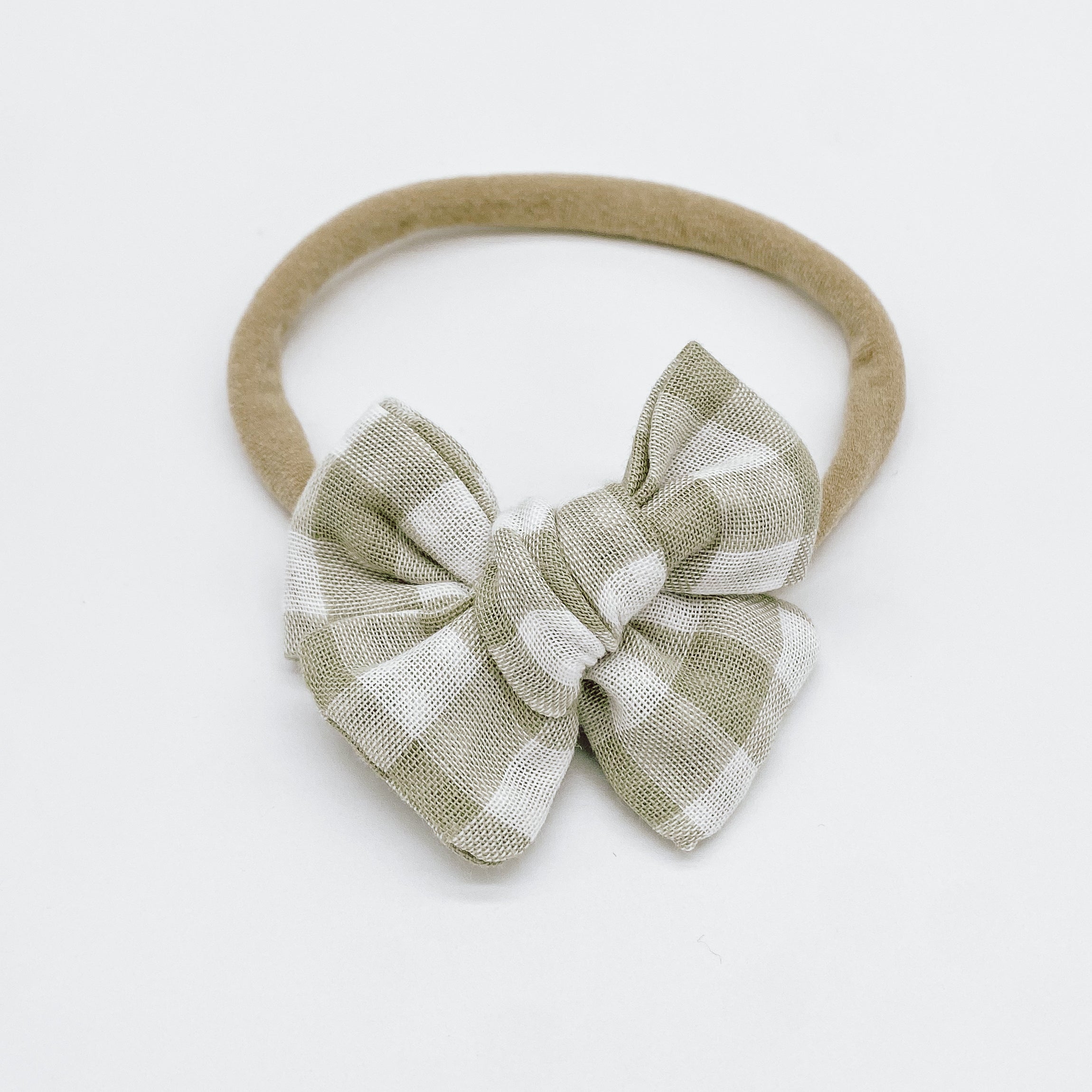 Grace Gingham Hair Bows | Handmade Bows