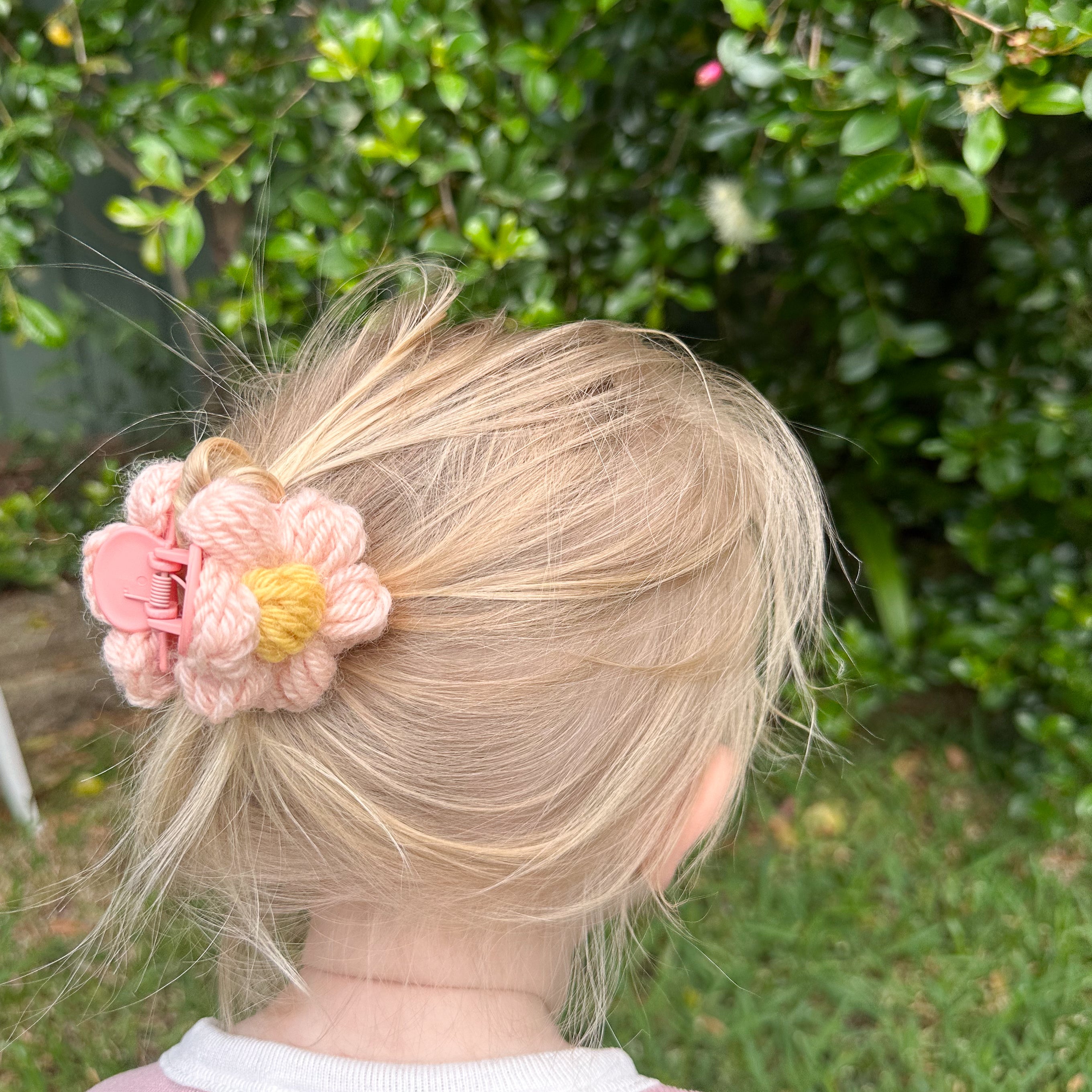 Sadie Mini Hair Claw Clip | Hand Crocheted