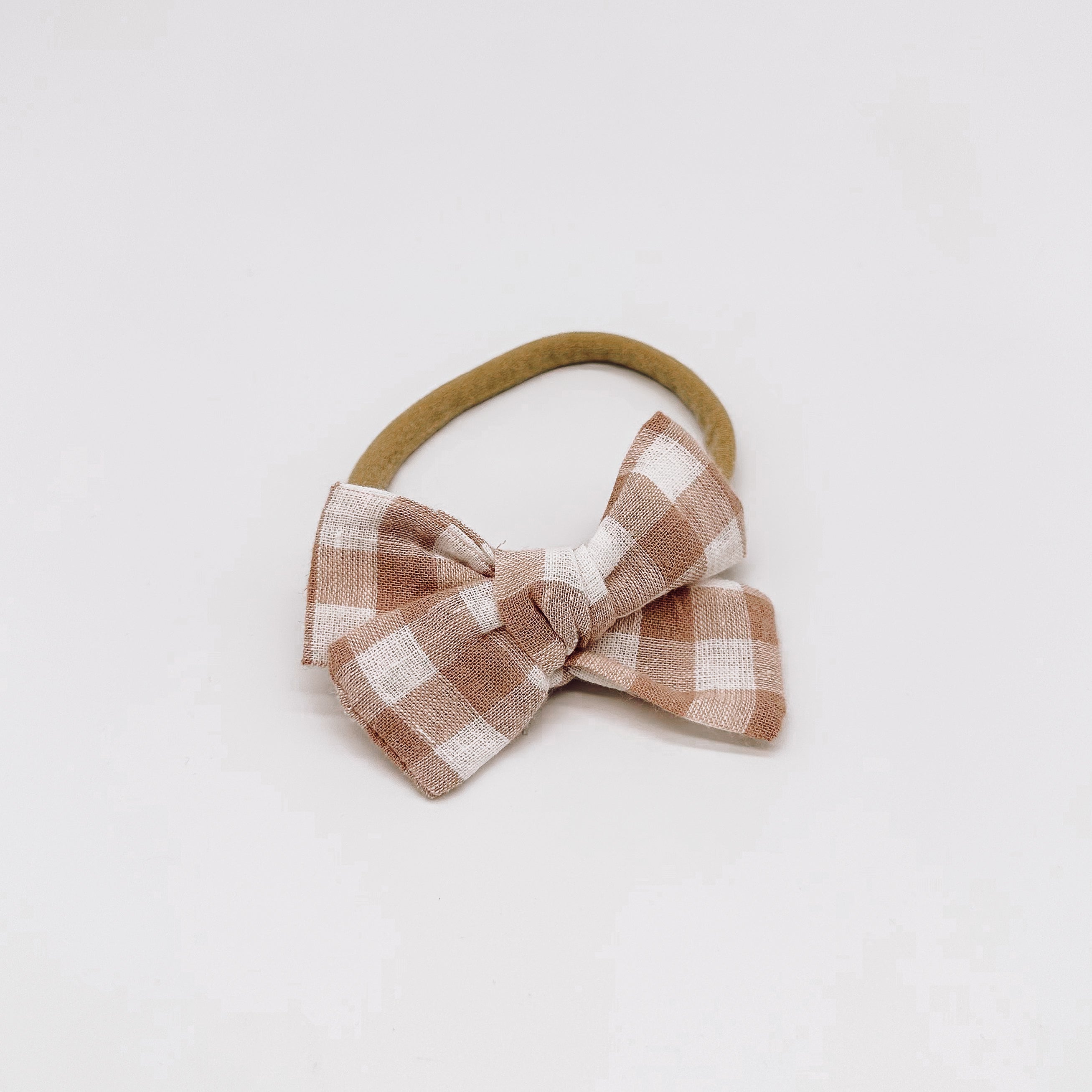 Oaklyn Gingham Bow | Handmade Bows