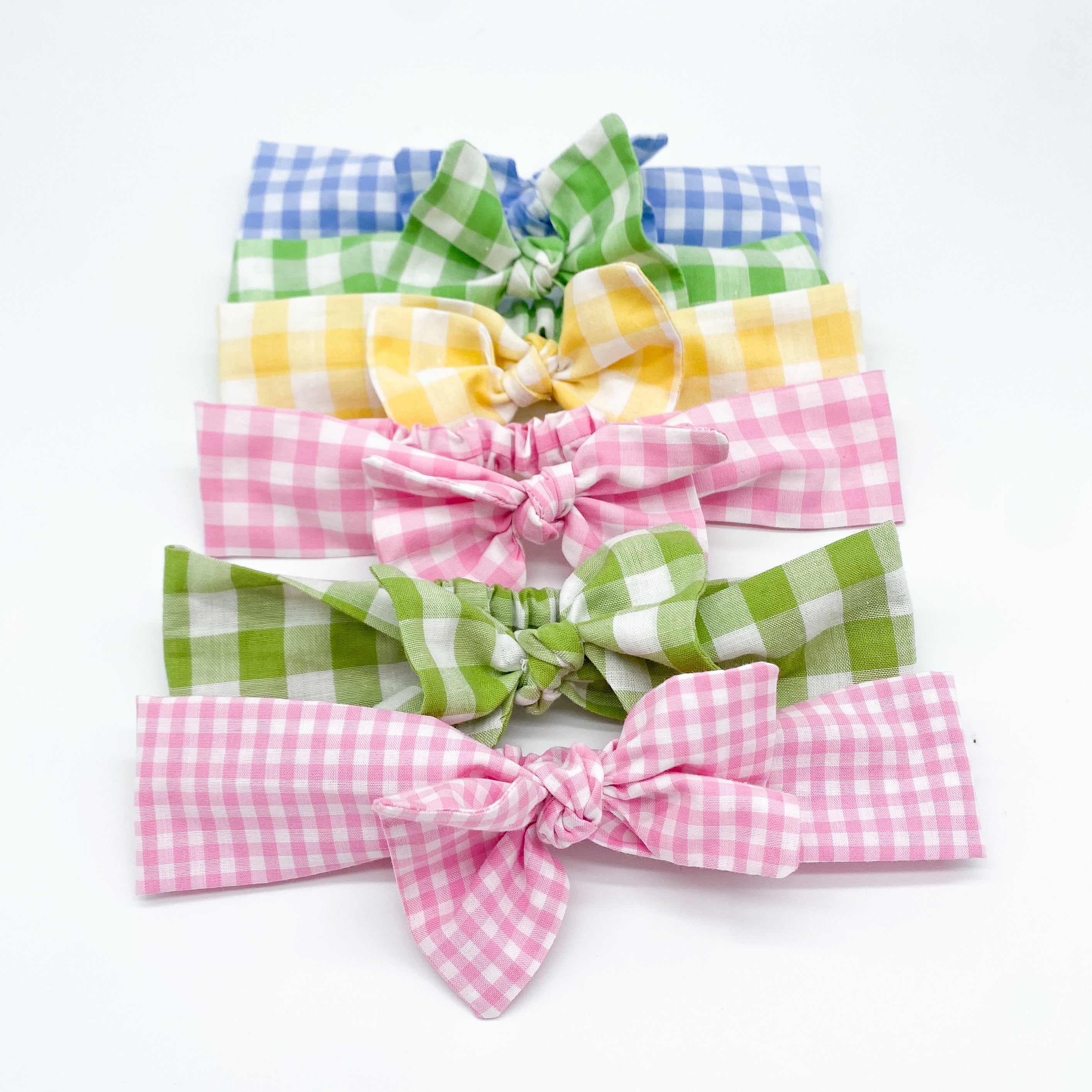 Gingham Bow Headbands | Handmade Headbands