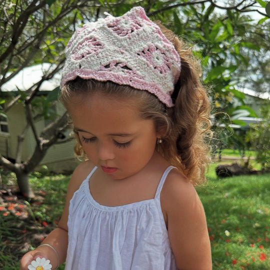 Lili Crocheted Bandanas | Strawberry Fields
