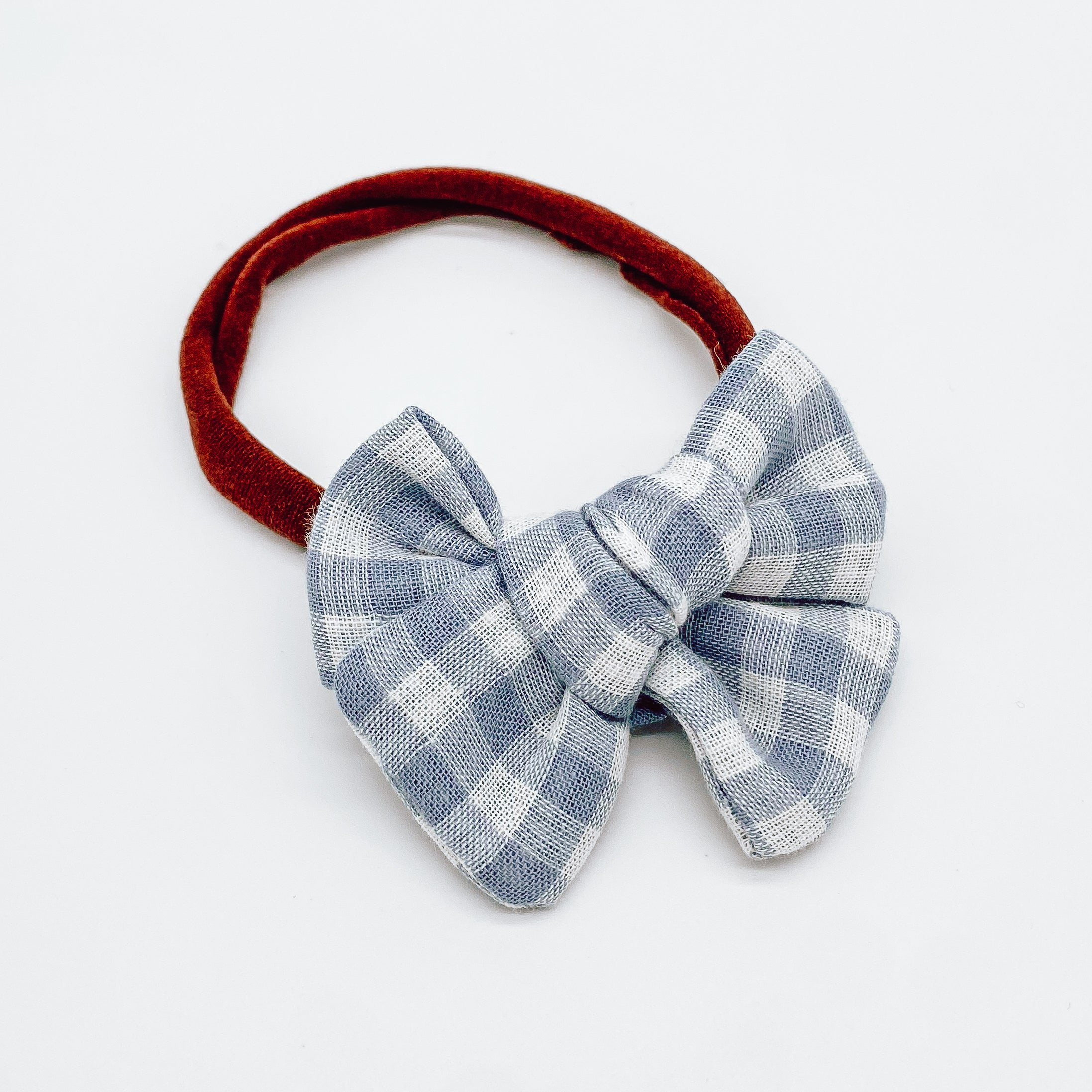 Grace Gingham Hair Bows | Handmade Bows