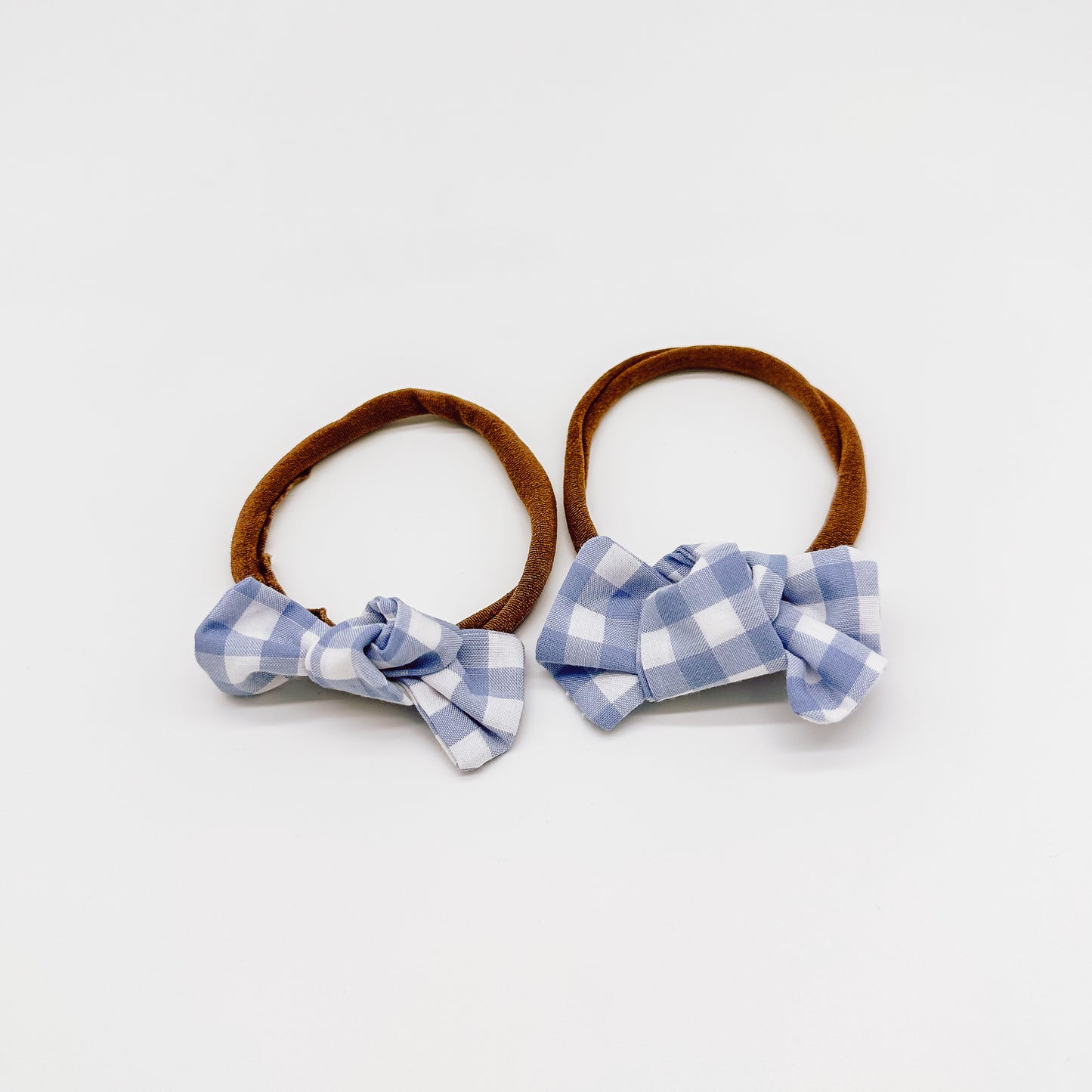 Gingham Knot Bow | Handmade Bows
