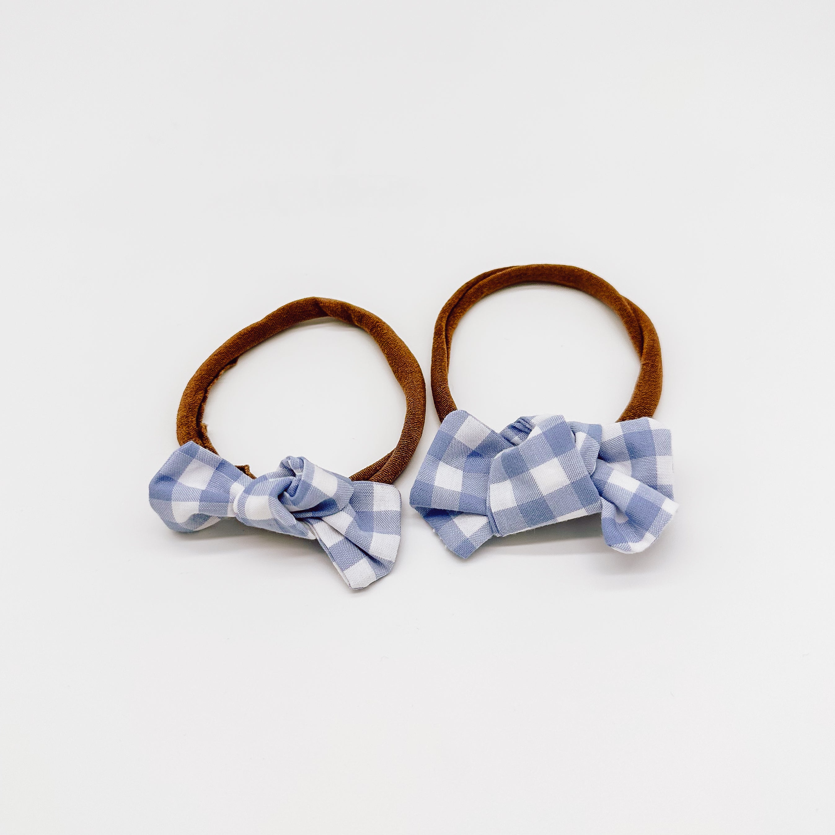 Gingham Knot Bow | Handmade Bows