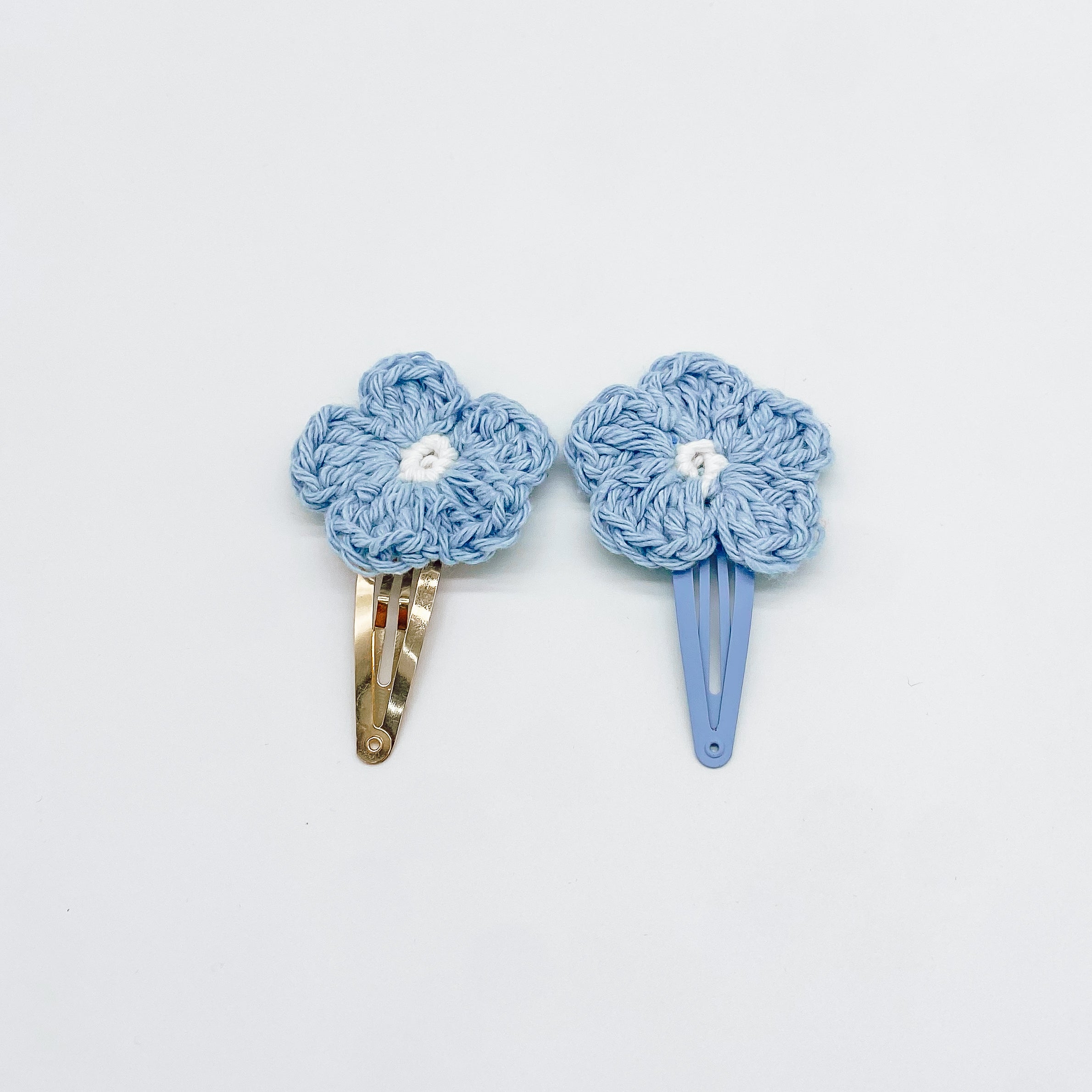 Isla Hand Crocheted Flower Hair Clips | Hand Crocheted Flowers