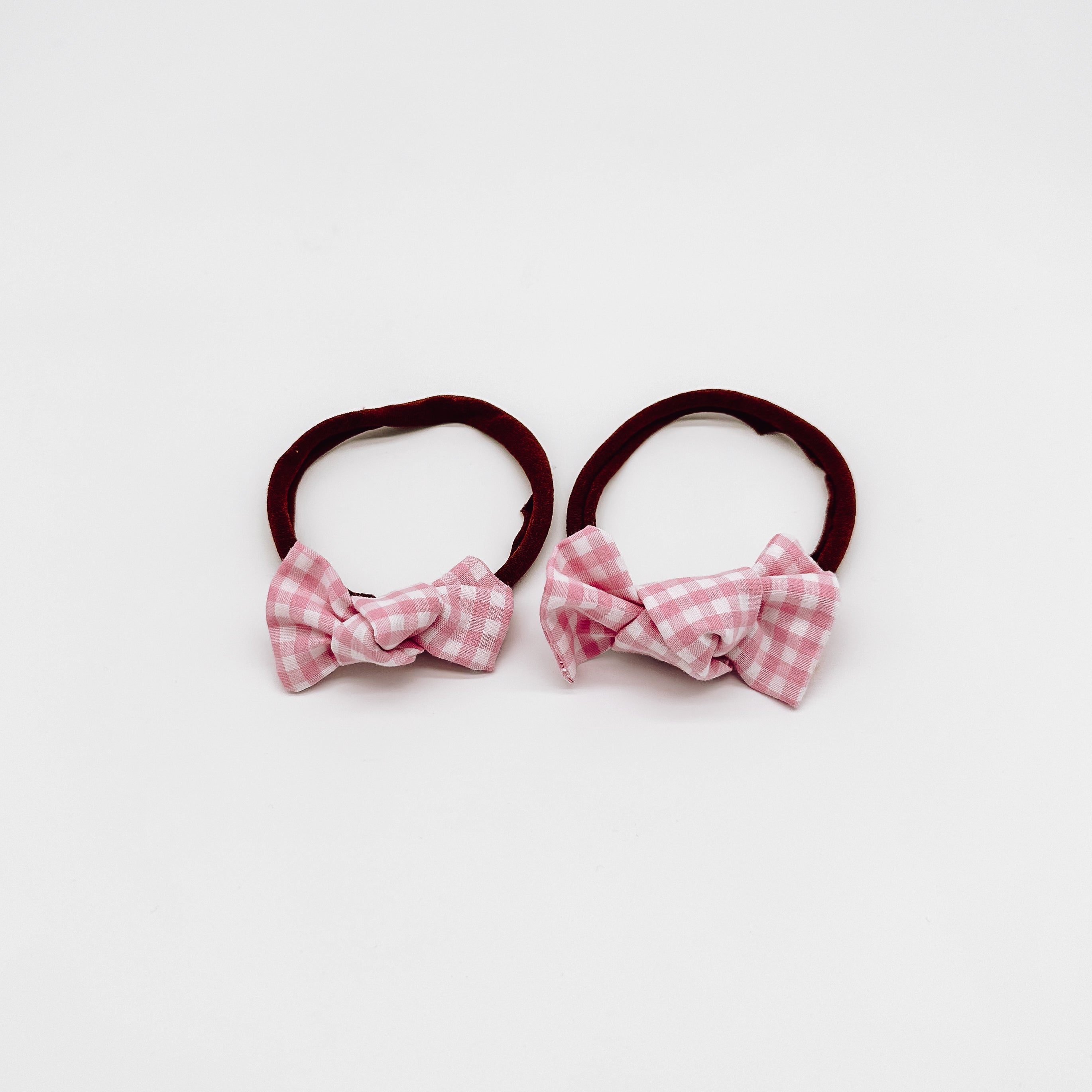 Gingham Knot Bow | Handmade Bows