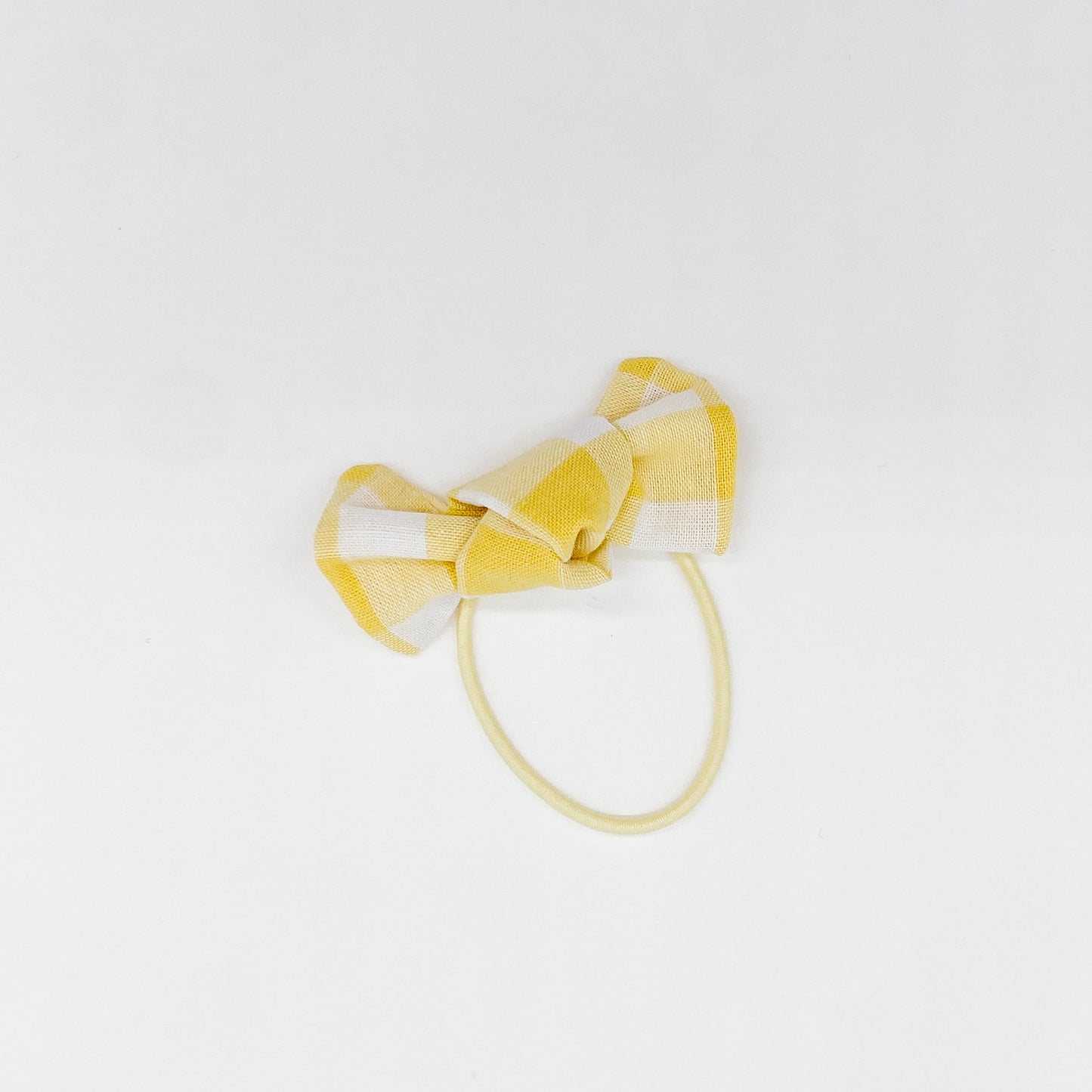 Gingham Knot Bow | Handmade Bows