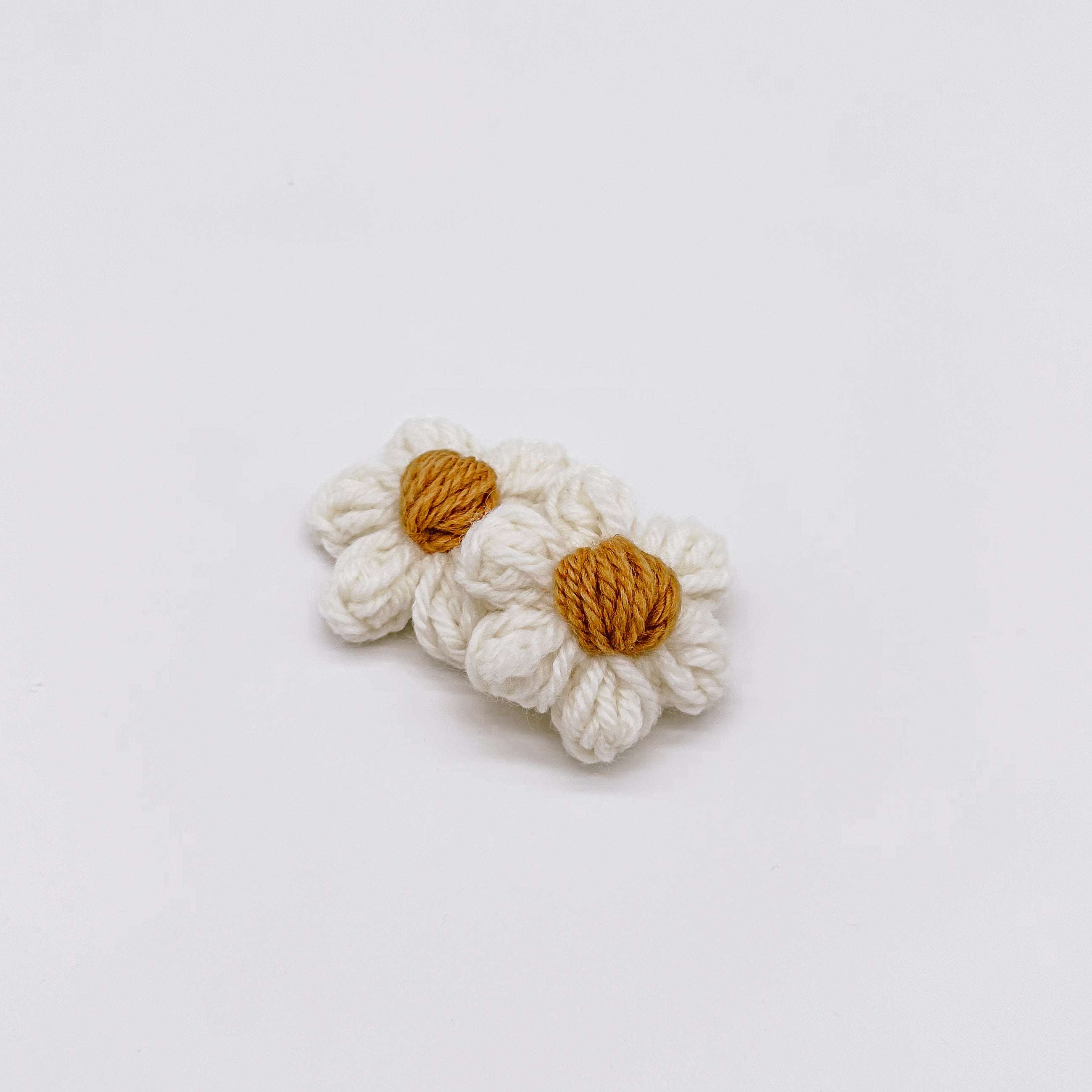 Sadie Flower Hair Clip | Hand Crocheted