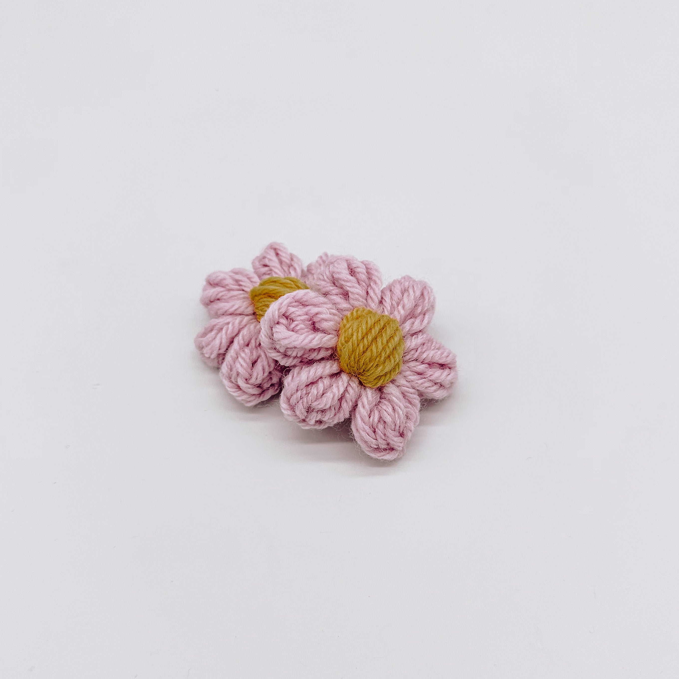 Sadie Flower Hair Clips | Hand Crocheted